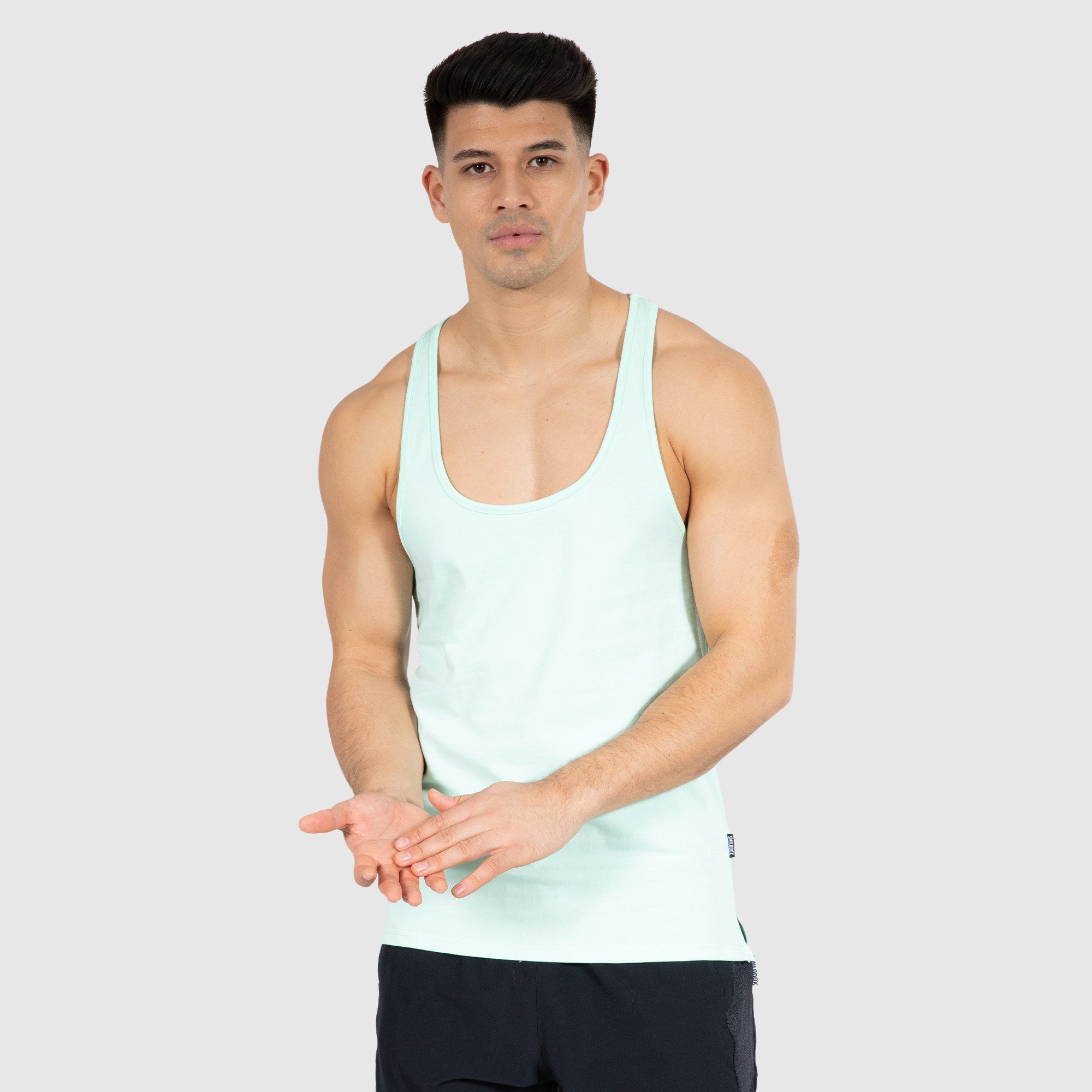 Smilodox Tanktop Basti 100% Baumwolle