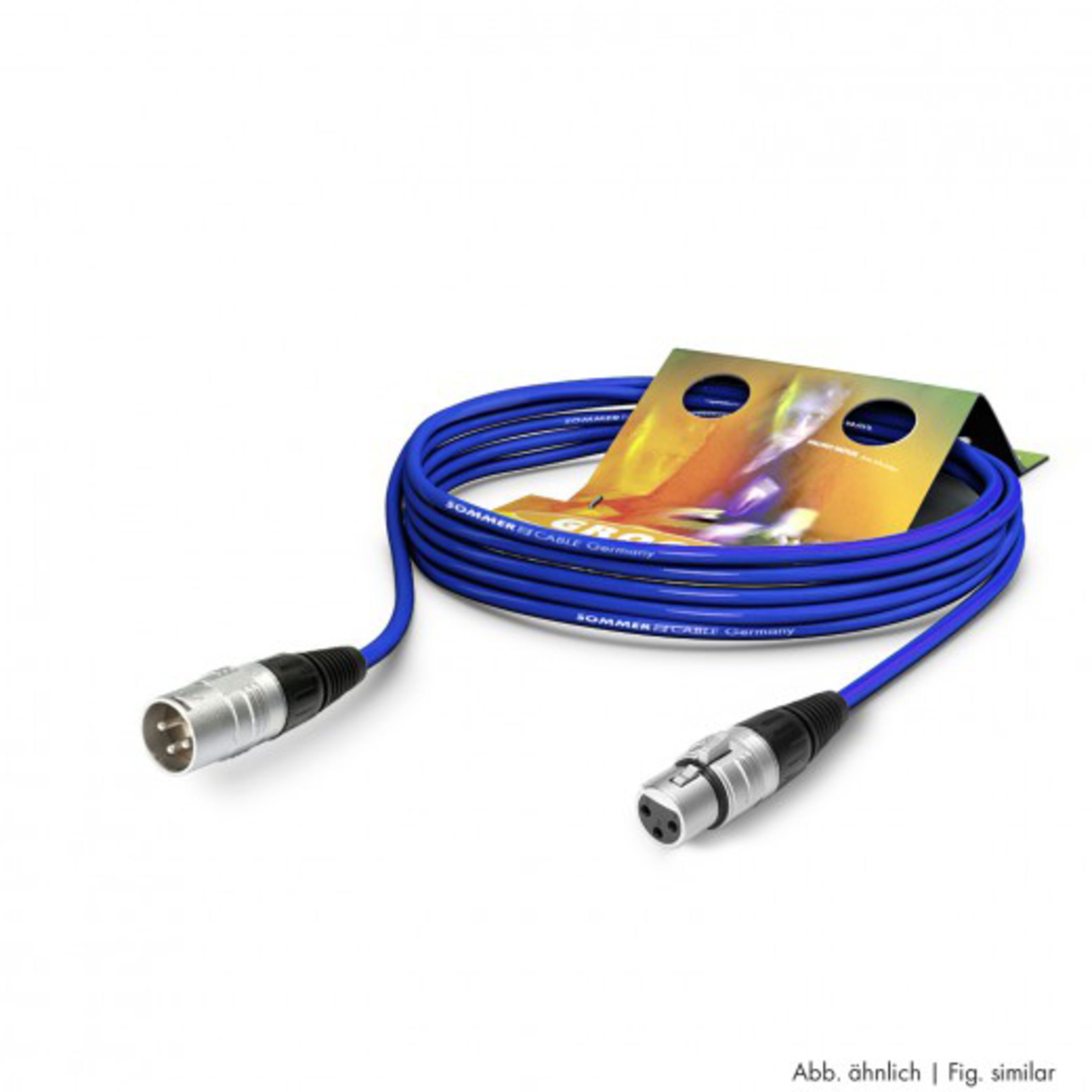 Sommer Cable Audio-Kabel, SGHN-0500-BL Mikrofonkabel 5 m - Mikrofonkabel
