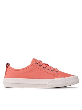 Clarks Sneakers aus Stoff Roxby Lace 261649844 Coral Canvas Sneaker