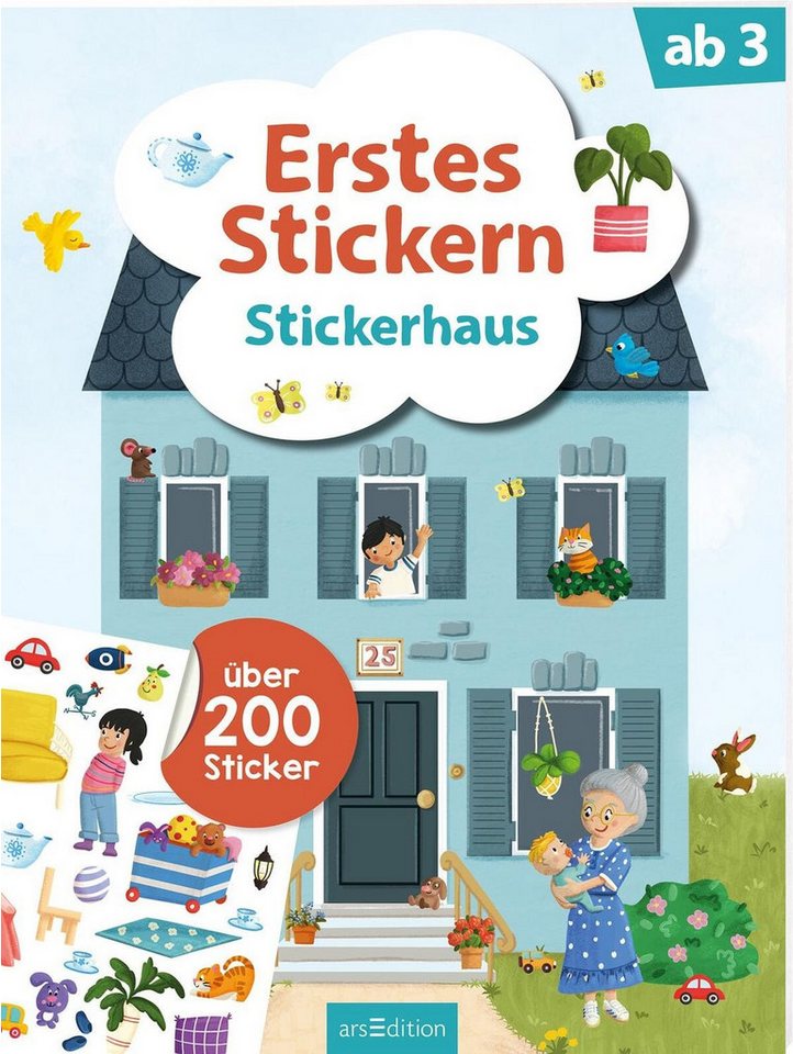 Erstes Stickern – Stickerhaus / diverse