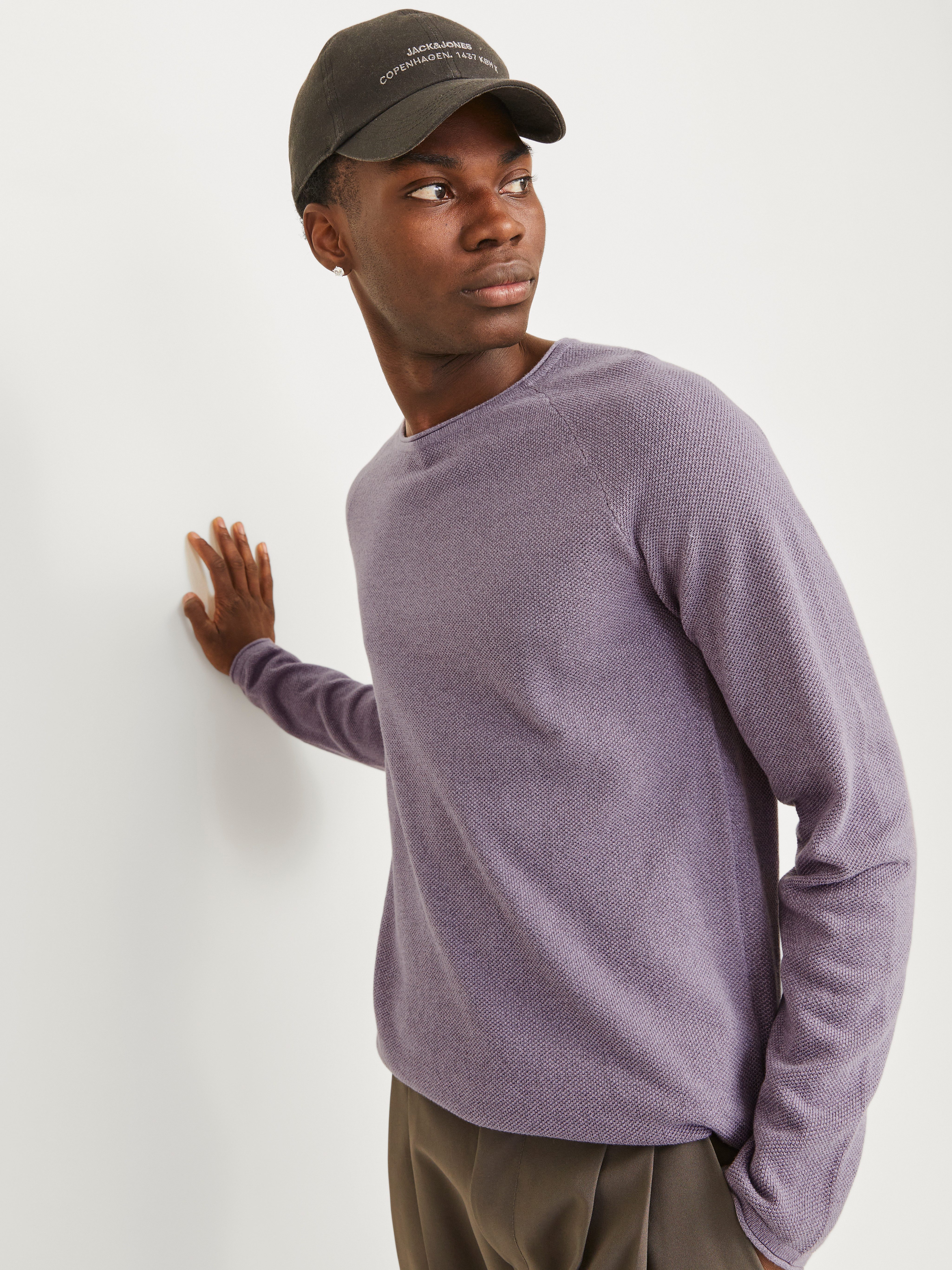 Jack & Jones Rundhalspullover JJEHILL KNIT günstig online kaufen