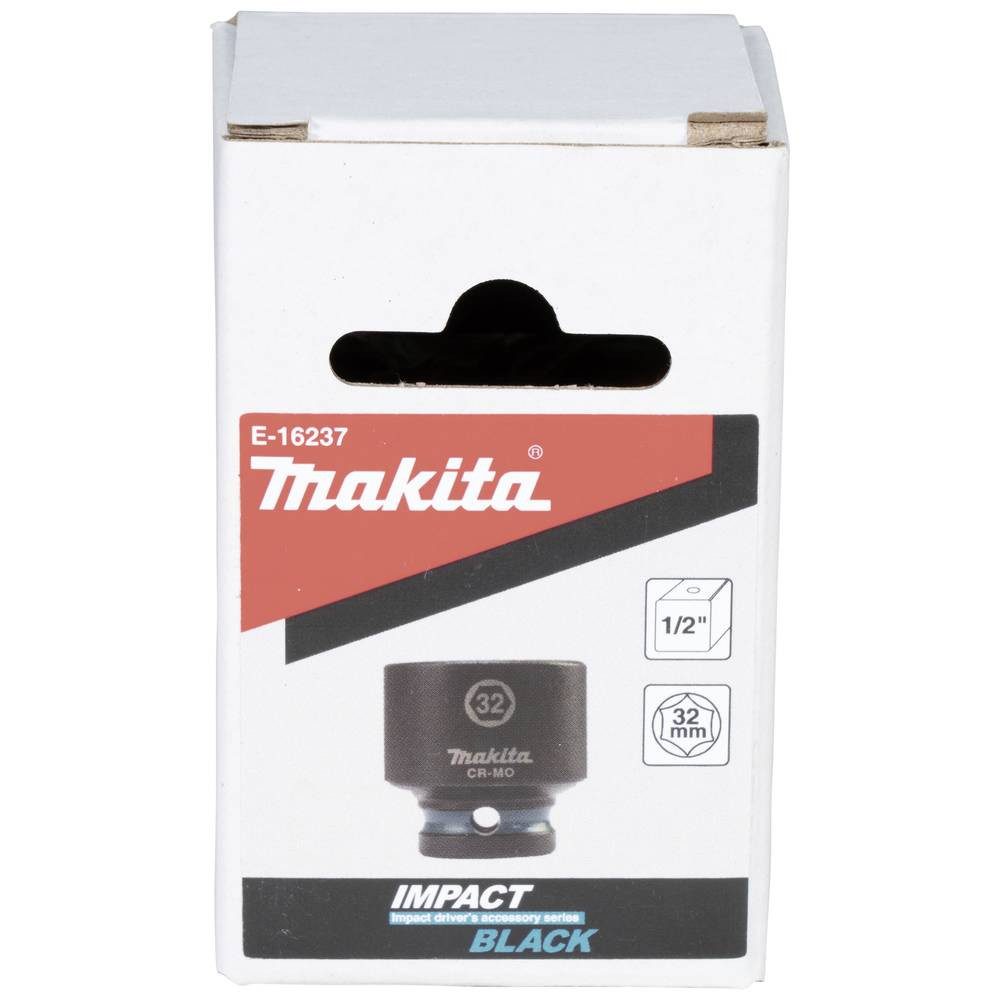 Makita Bit- und Steckschlüsselset Schlagnuss 1/2″ SW32 ku. Im.Blk E-16237