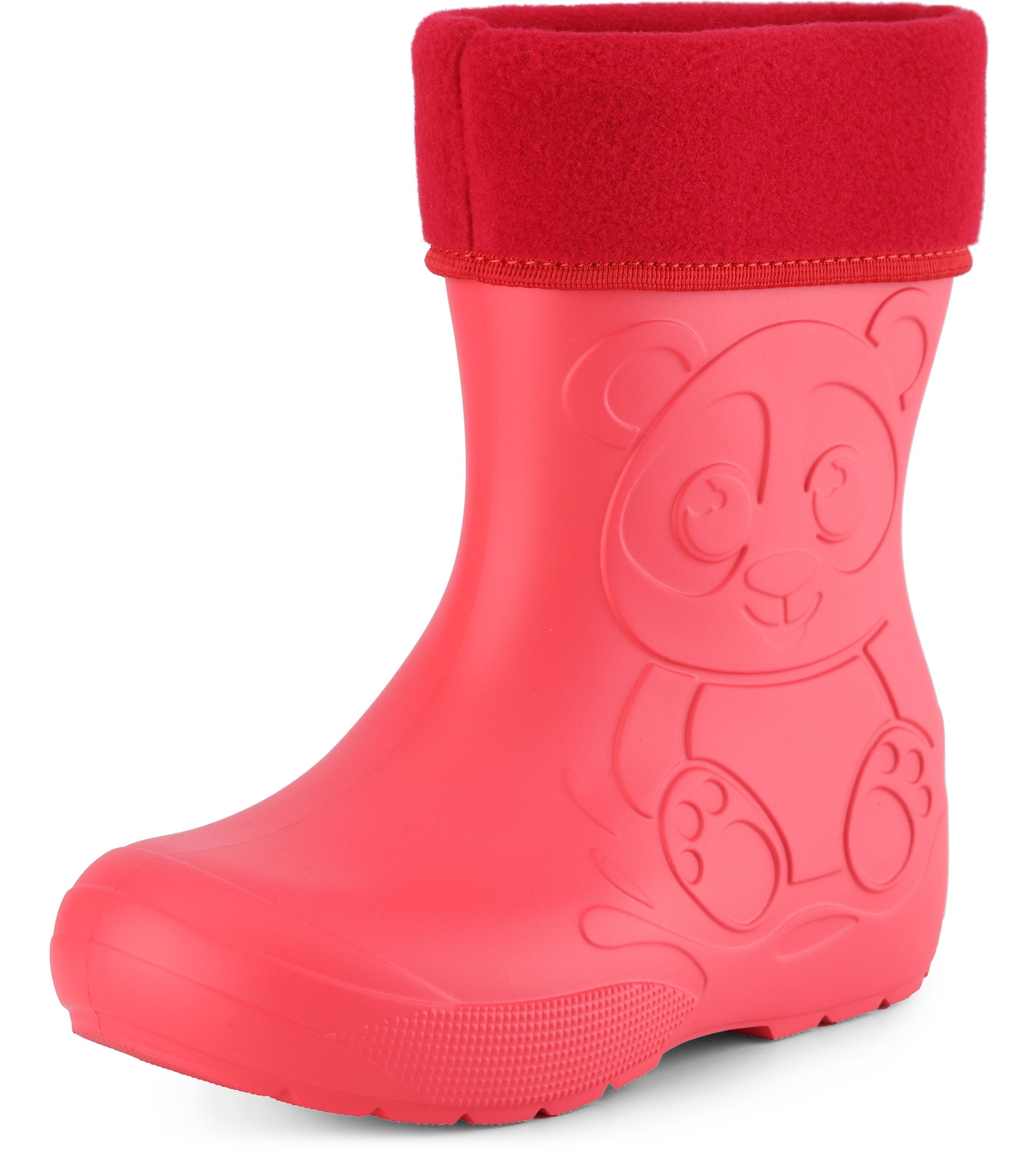 EVA Kinder Gummistiefel Regenschuhe gefüttert LA-CA-11 Gummistiefel
