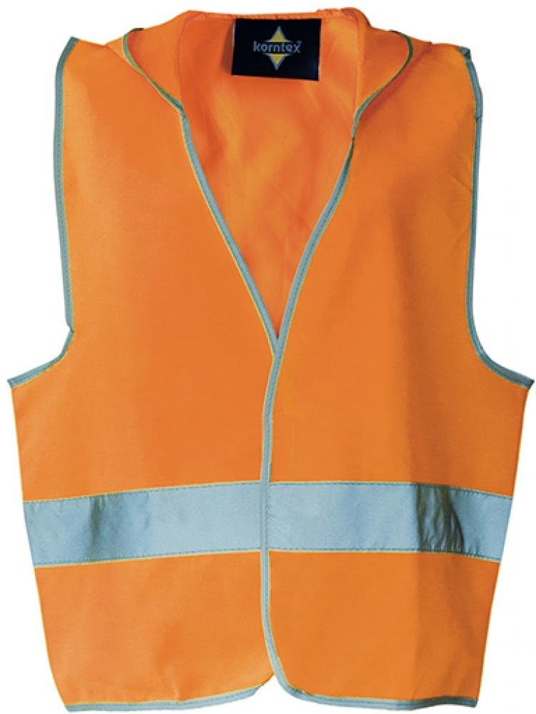 korntex Funktionsweste Kinderweste Kid´s Hooded Safety Vest EN 1150