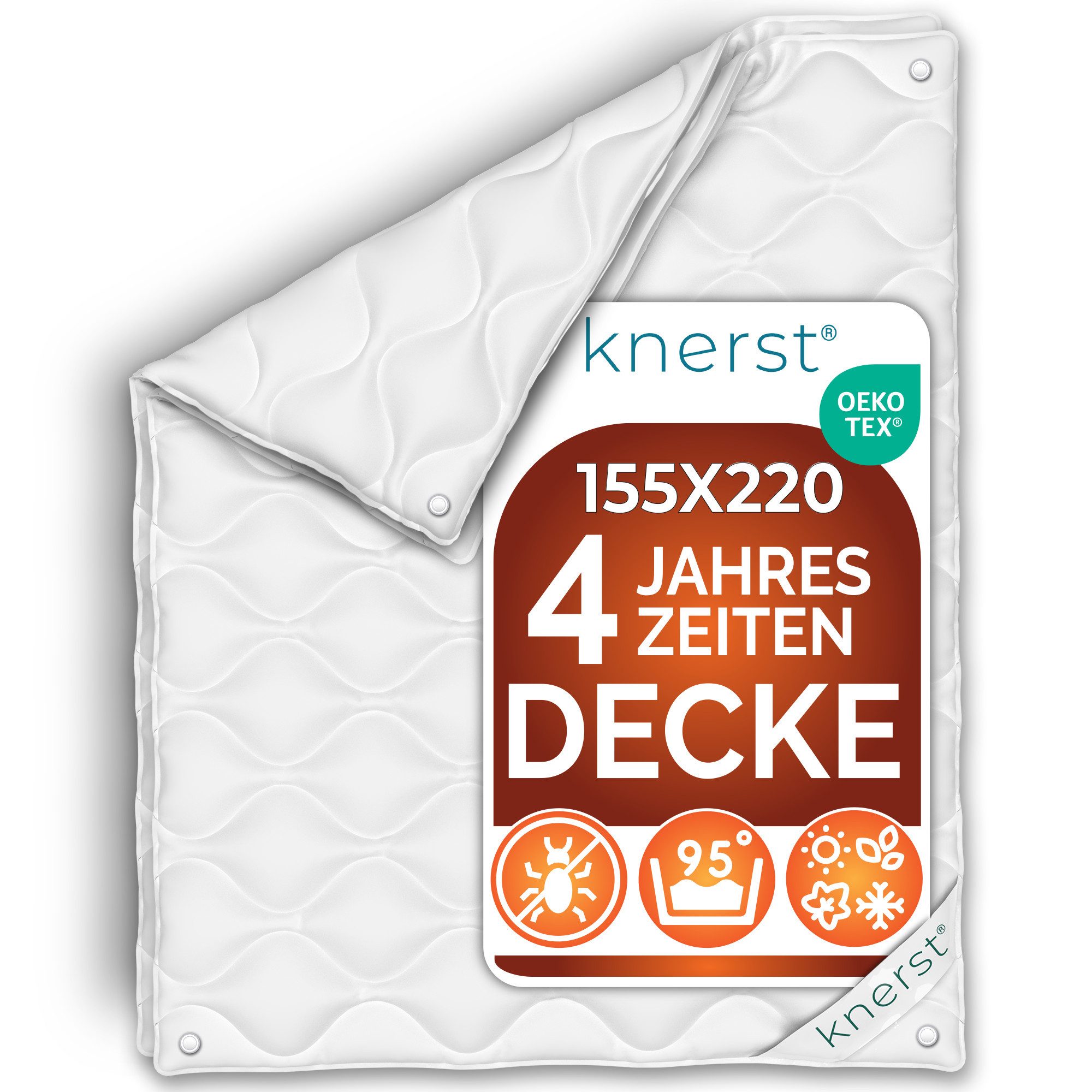 KNERST Microfaserbettdecke Mikrofaserbettdecke Sommerdecke Ganzjahresdecke günstig online kaufen