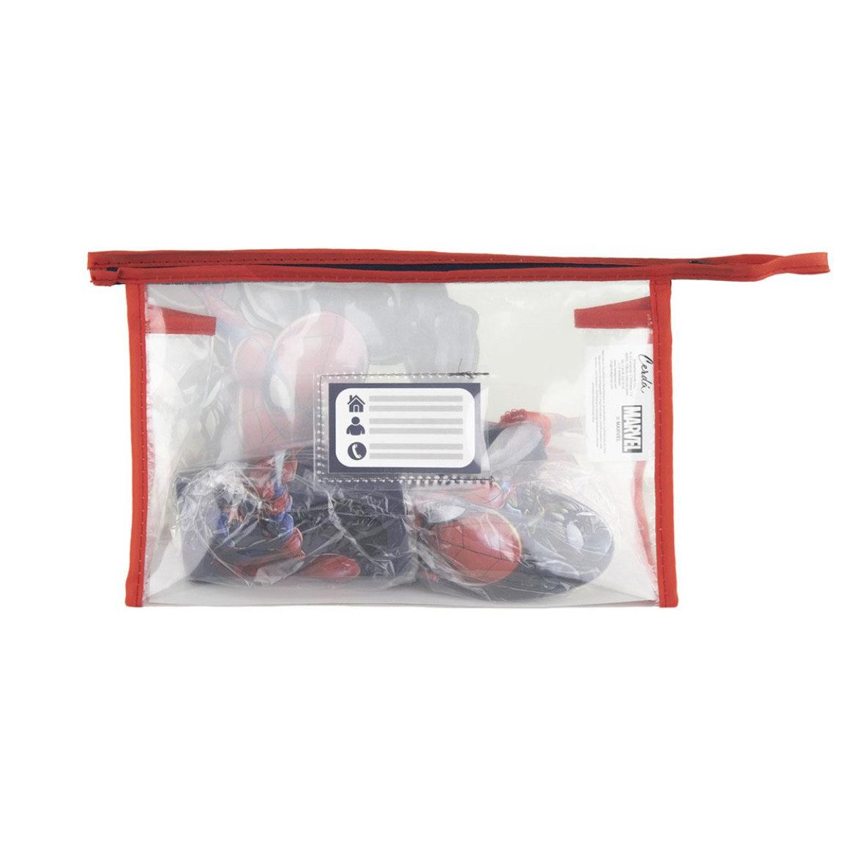 Spiderman Kulturbeutel - Kinder Kulturtasche Waschtasche Kosmetiktasche Reiseaccessoire (3-tlg)