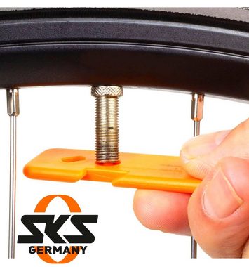 SKS Fahrrad-Montageständer SKS Levermen Fahrrad Reifenheber Werkzeug Set (3-teilig) Orange