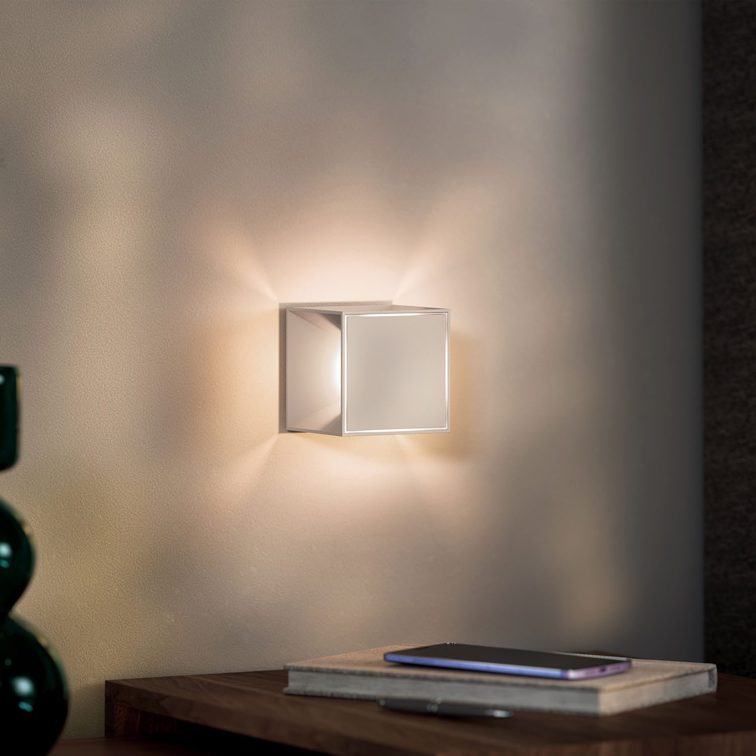 SIGOR LED Tischleuchte Akku-Tischleuchte mini, Dimmbar, LED fest integriert, Warmweiß