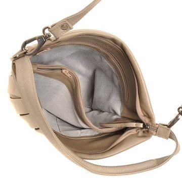 berba Schultertasche berba Zürich 610 - Schultertasche in light grey-light taupe