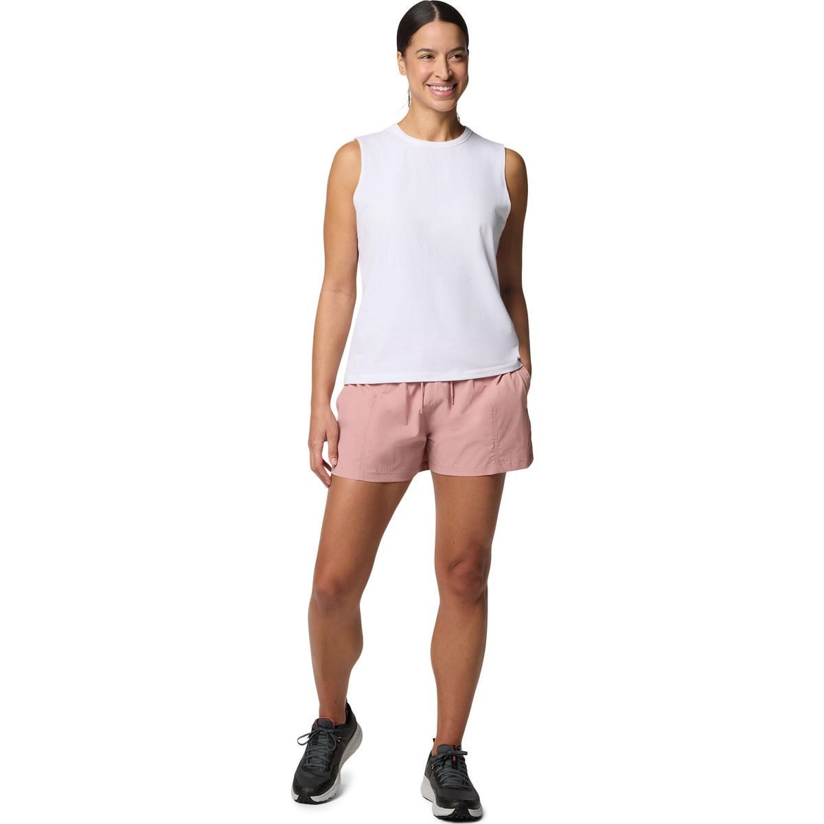 Columbia Funktionsshorts Boundless Trek Active Short Leichte, elastische Damen-Shorts mit wasserabweisender Beschichtung