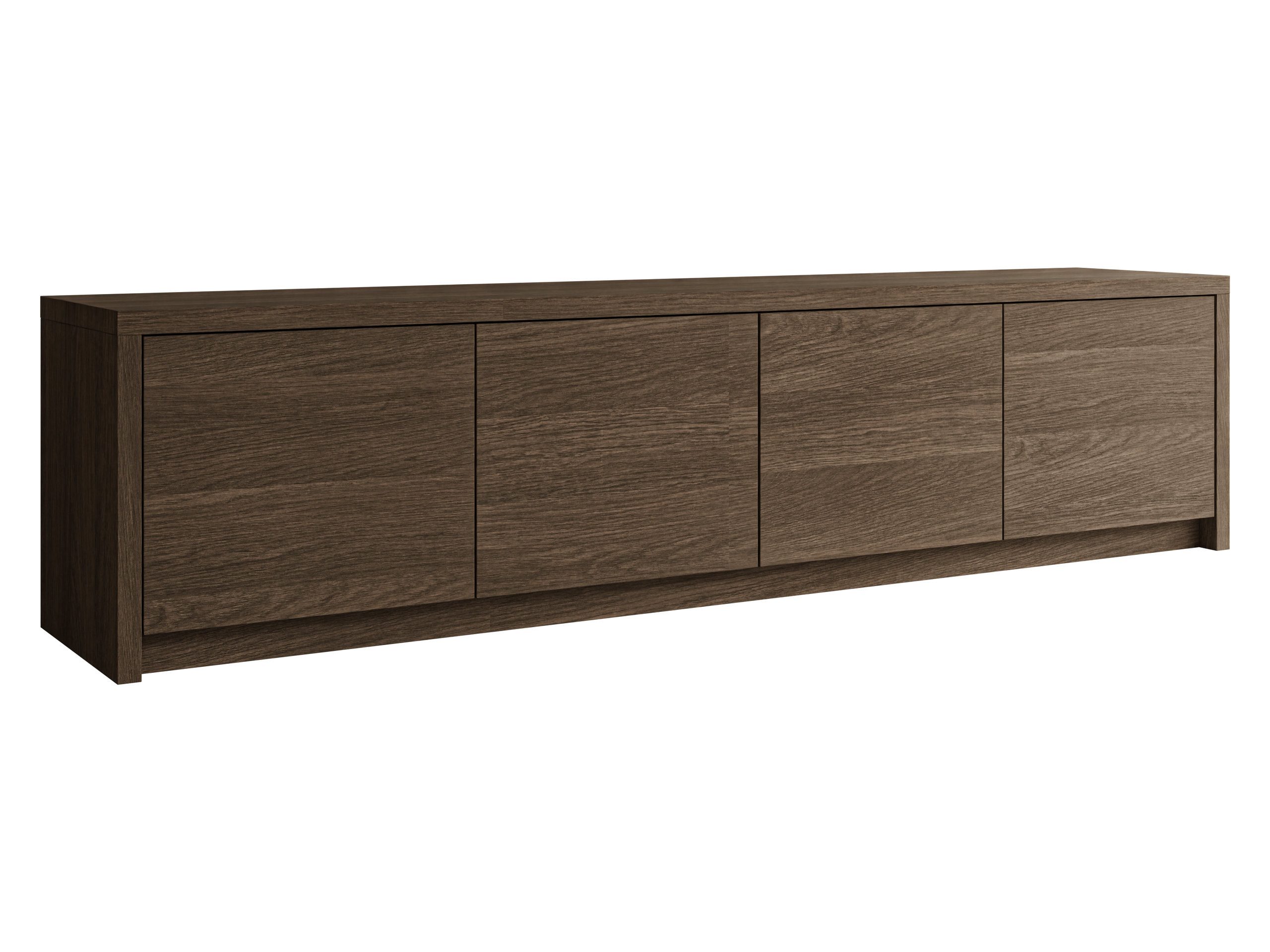 MIRJAN24 TV-Schrank Solid 4D (mit vier Drehtüren) Push to open, 198x40x51 cm