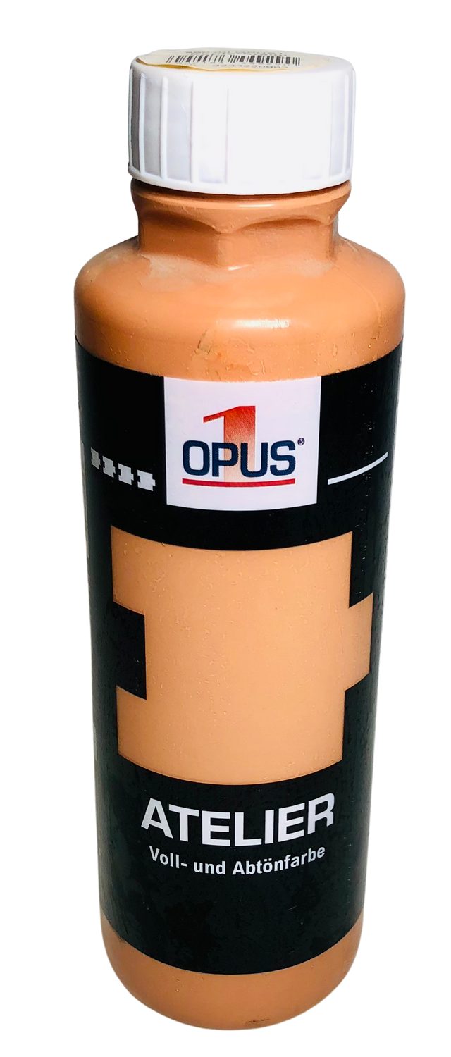 OPUS1 Vollton- und Abtönfarbe 0,5 l Opus1 Atelier Abtönfarbe Vollpaste Kupferbraun Anstrich