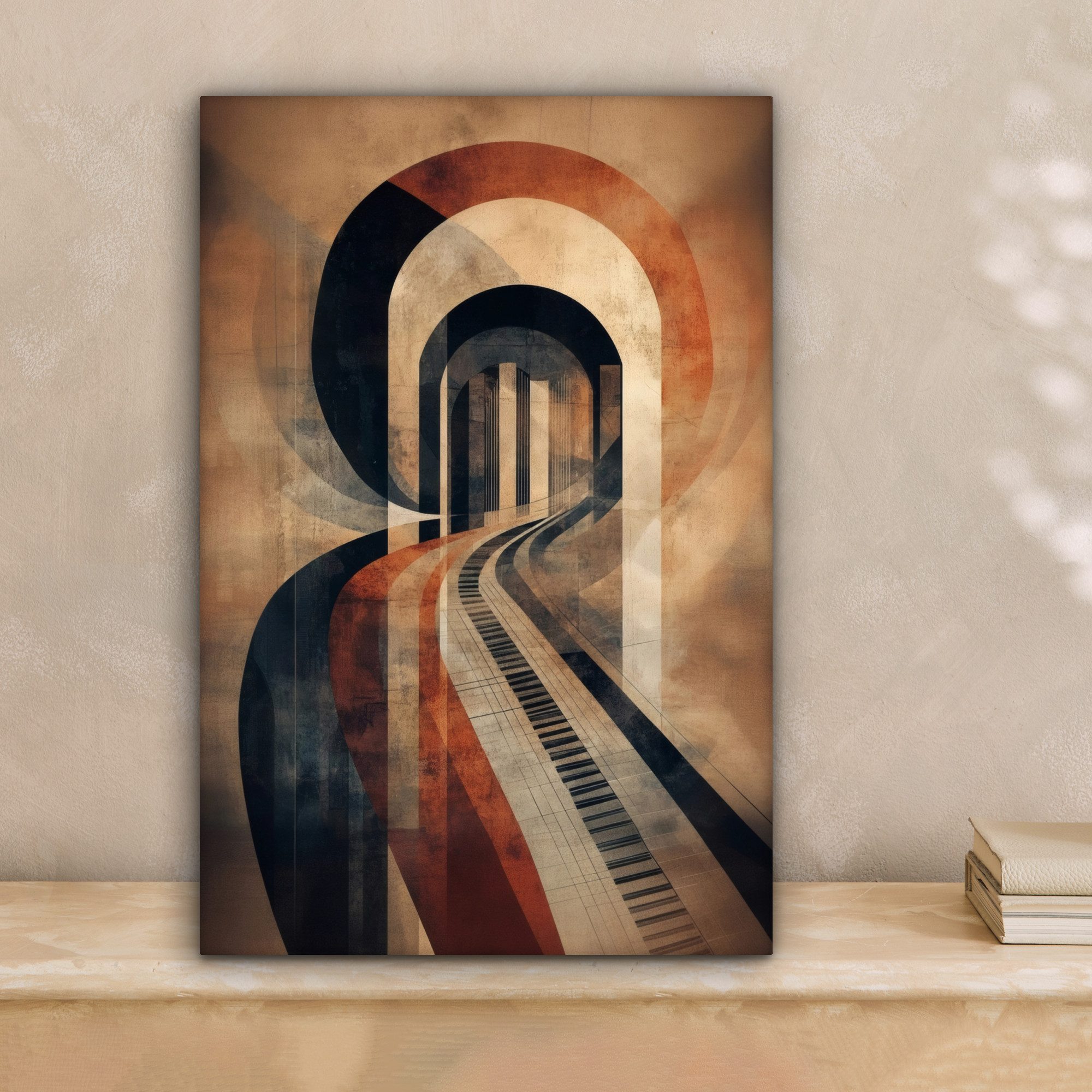 OneMillionCanvasses® Leinwandbild Klavier - Keyboards - günstig online kaufen