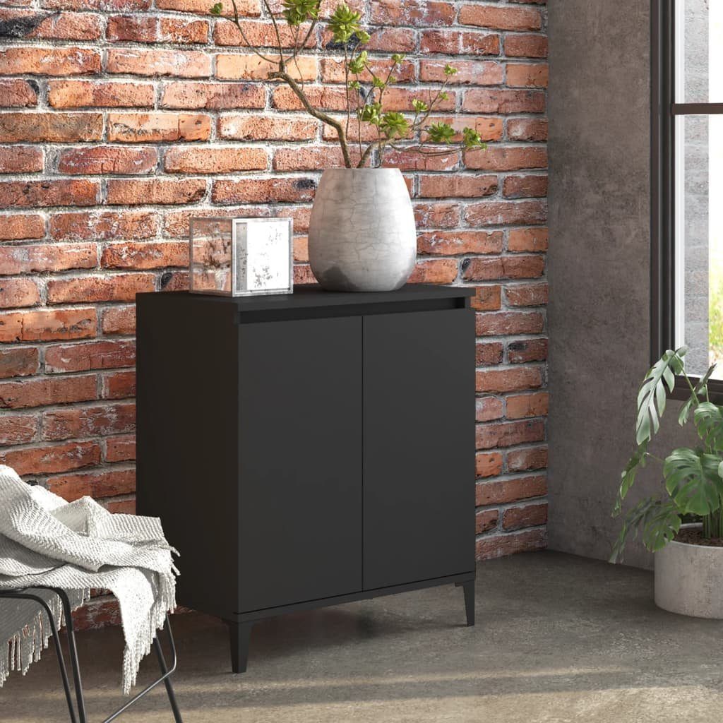 furnicato Sideboard Schwarz 60x35x70 cm Holzwerkstoff günstig online kaufen