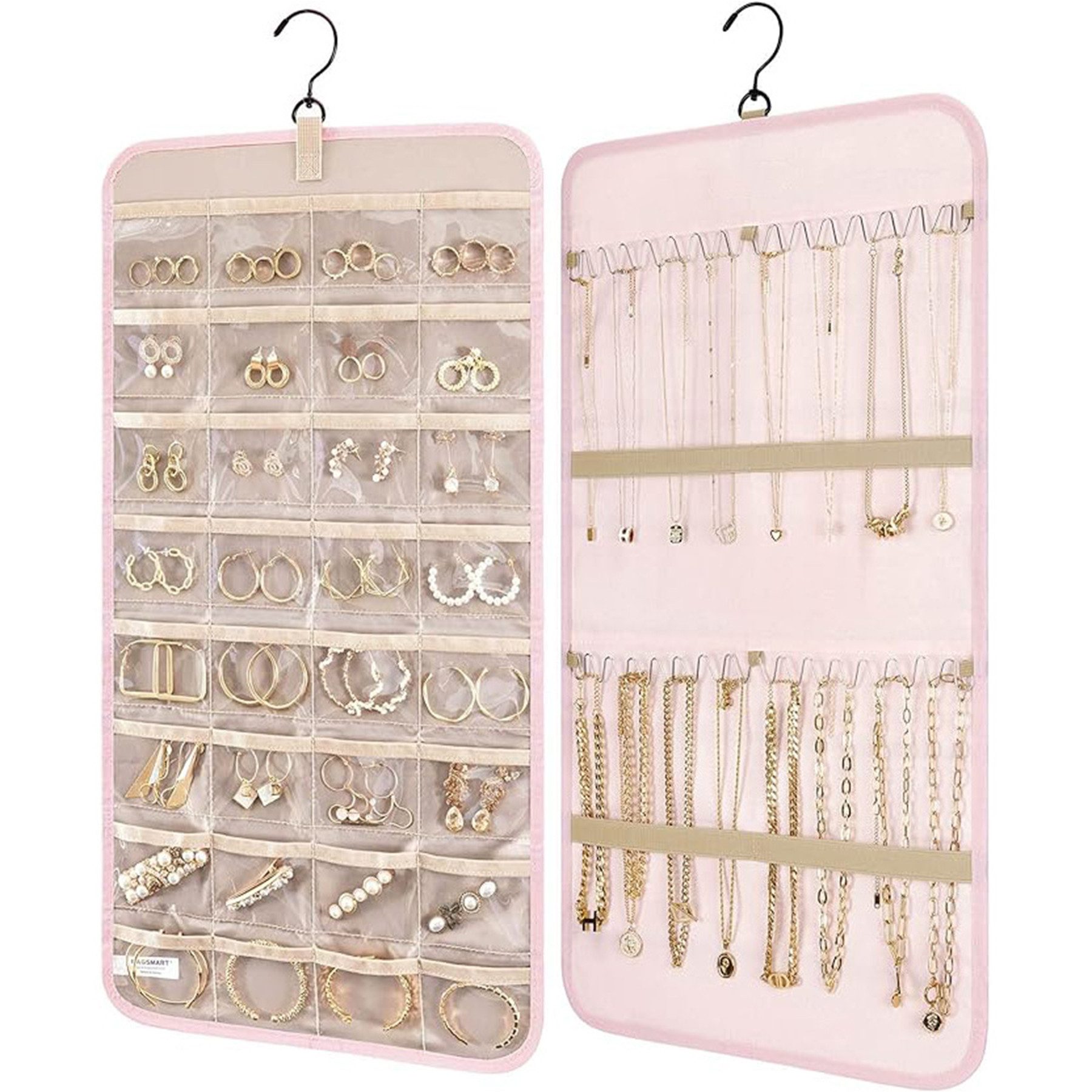 Mutig Schmuckständer Schmuck Organizer zum Aufhängen, Doppelseitige Schmuck günstig online kaufen