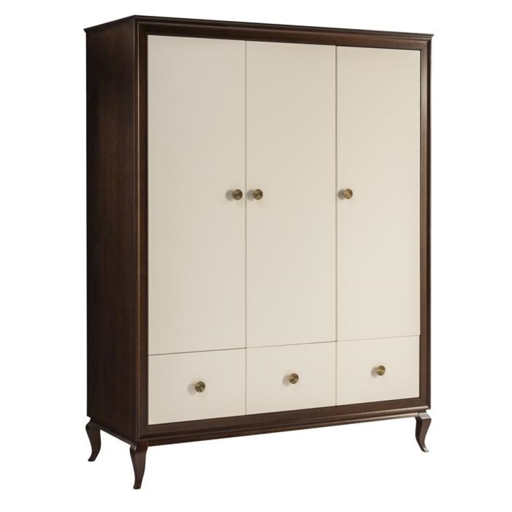 Xlmoebel Kleiderschrank Designer Holzschrank in modernem Stil mit viel Stauraum (1-St., Kleiderschrank) Hergestellt in Europa