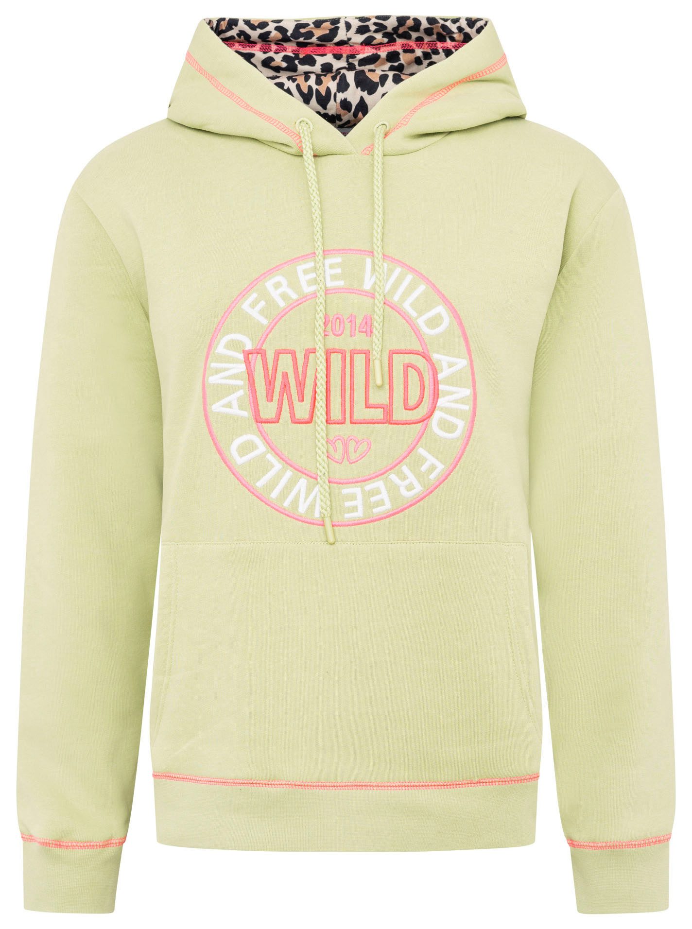 Zwillingsherz Hoodie "Leo Free and Wild" günstig online kaufen