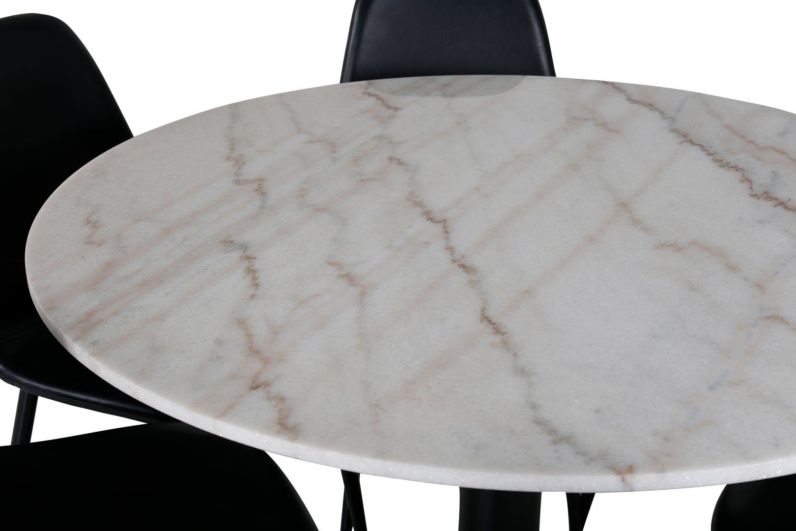 ebuy24 Essgruppe EstelleØ106WHBL Essgruppe Esstisch weiß, günstig online kaufen