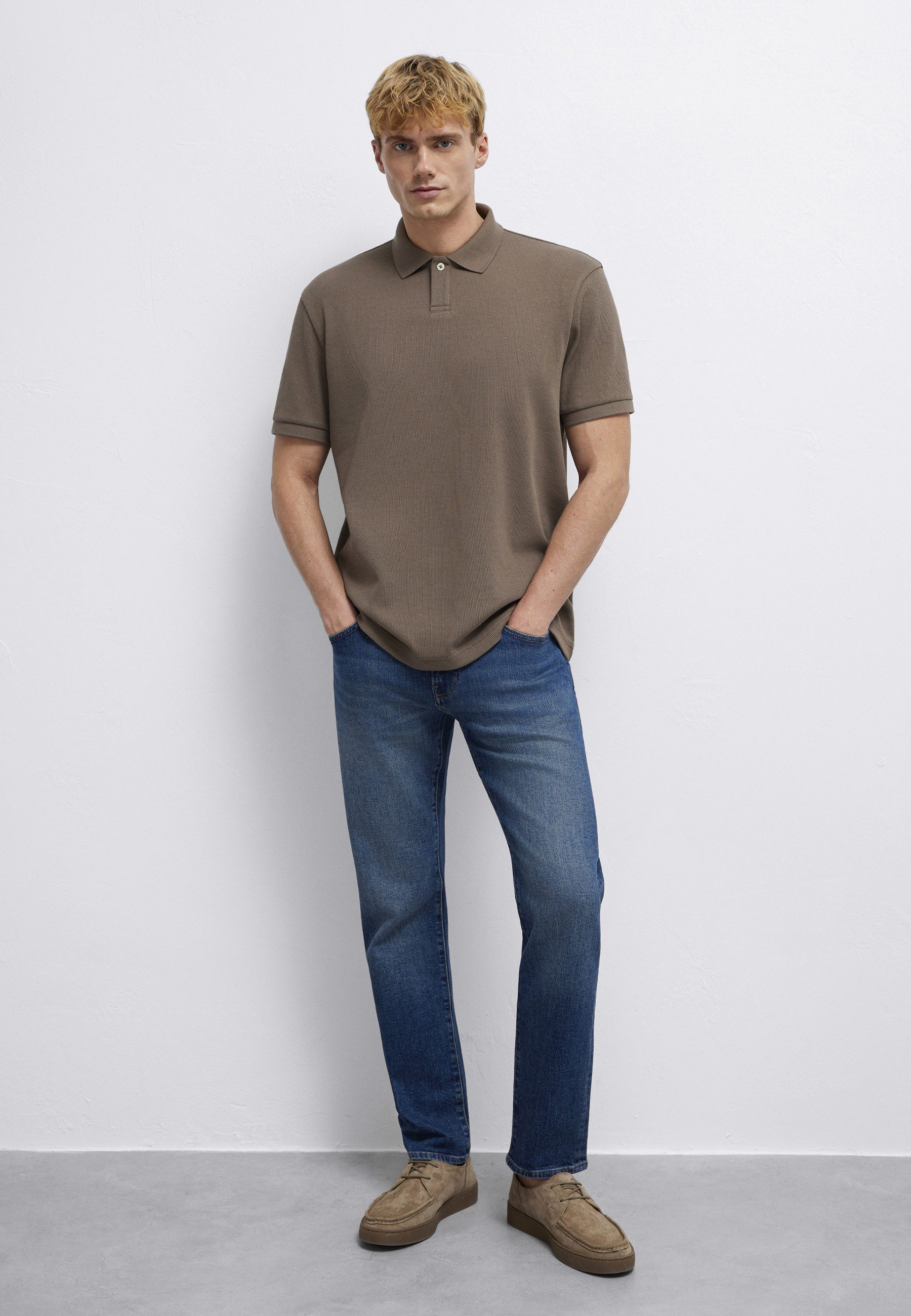 Mavi Poloshirt POLO NECK TEE Premium Poloshirt