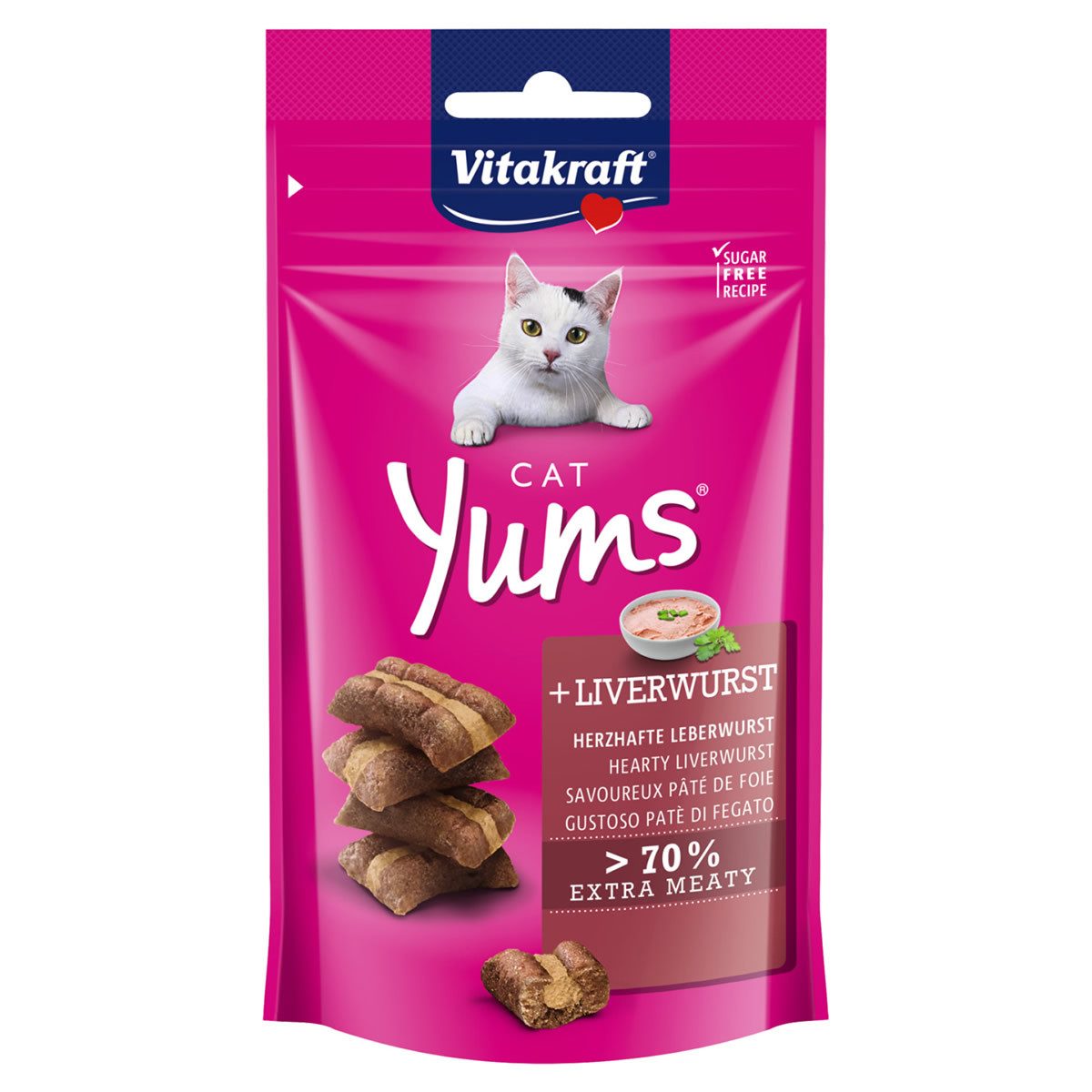 Vitakraft Cat Yums + Leberwurst 40 g