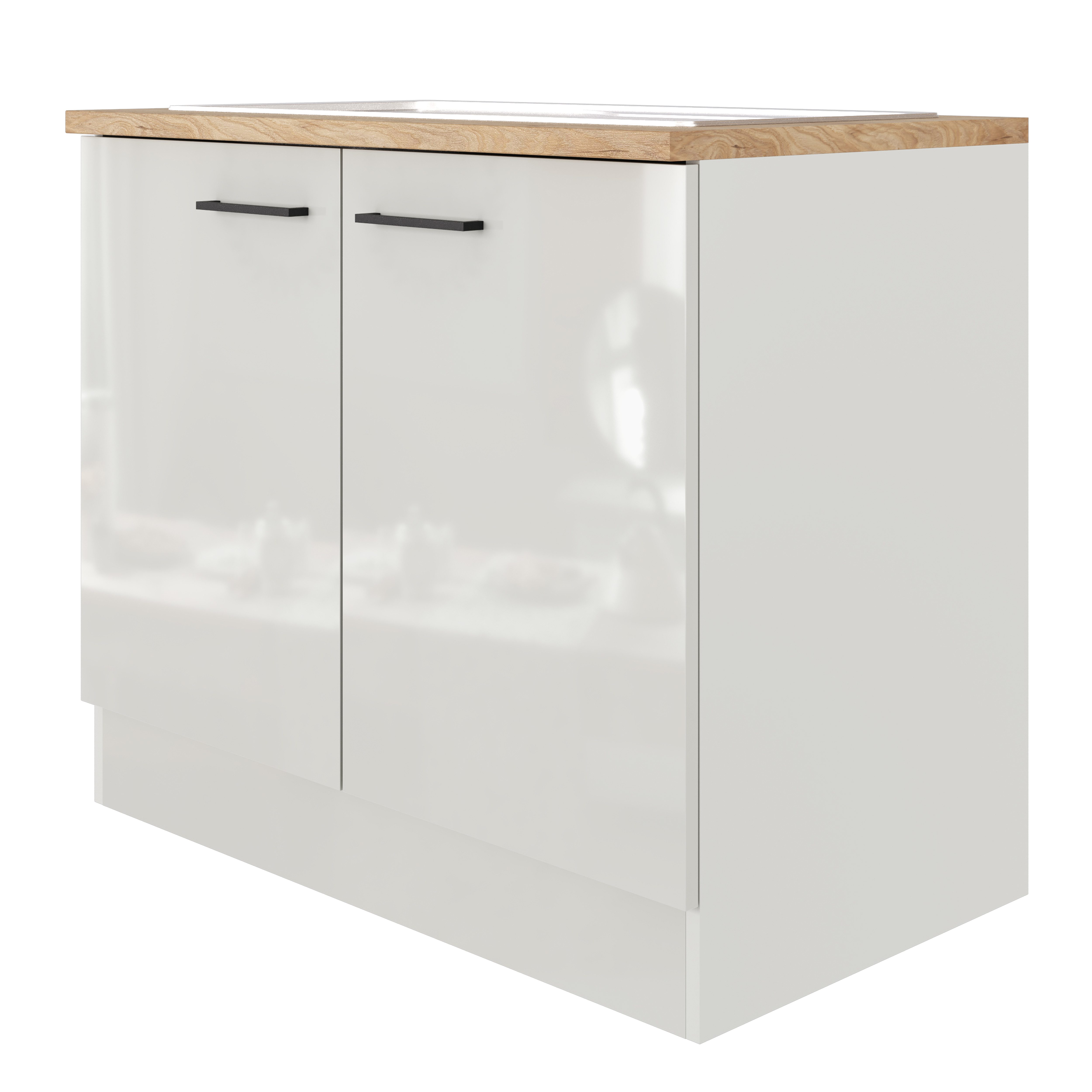 Flex-Well Spülenschrank Lund (B x H x T) 100 x 85 x 60 cm, individuell kombinierbar