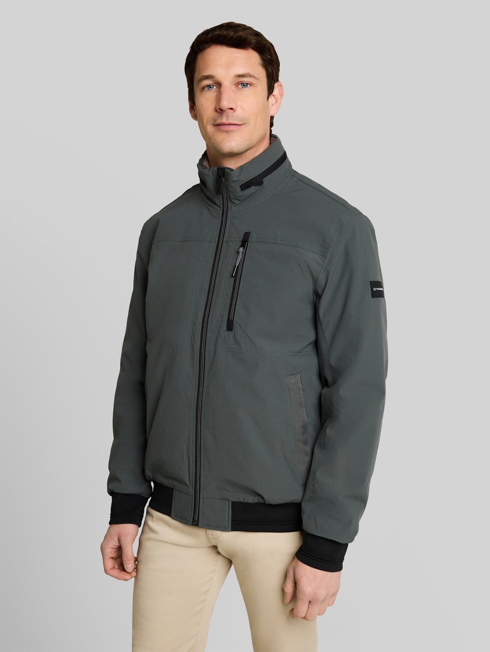 TOM TAILOR Winterjacke Jacken Blouson Jacke mit verstaubarer Kapuze