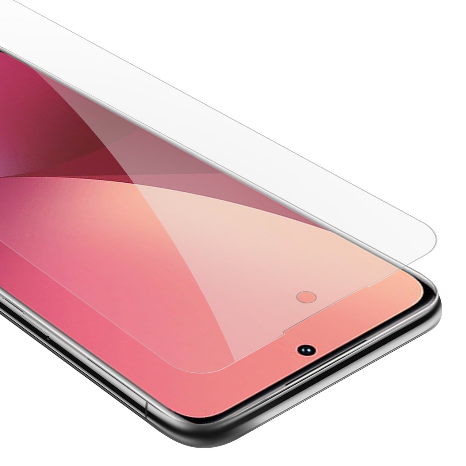 Cadorabo Schutzfolie für Xiaomi 12 / 12X Schutzfolie, (1-St), Schutzfolie Panzer Folie (Tempered) Display Schutzglas 3D Touch