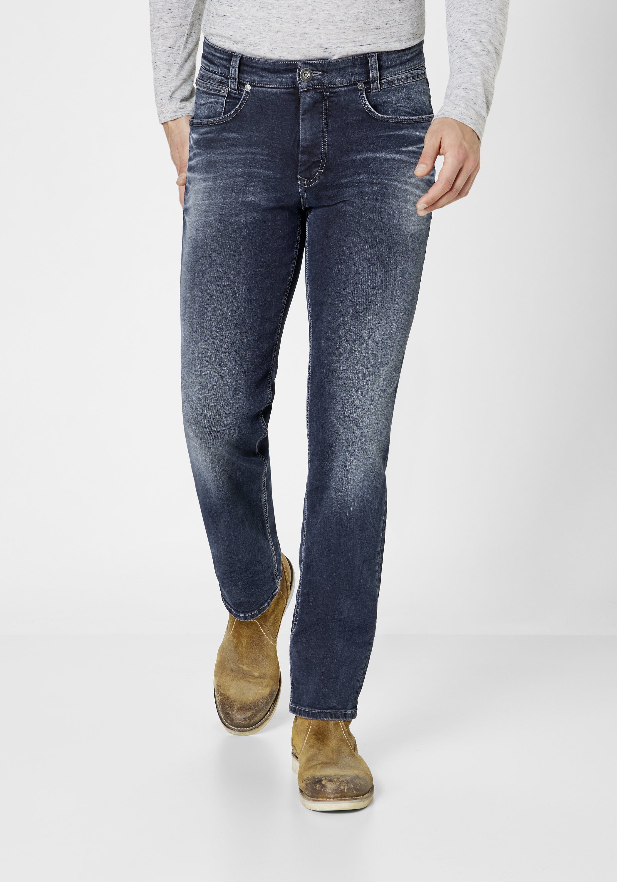 Paddock's Slim-fit-Jeans PIPE Slim-Fit Denim Jeans | Straight-Fit Jeans