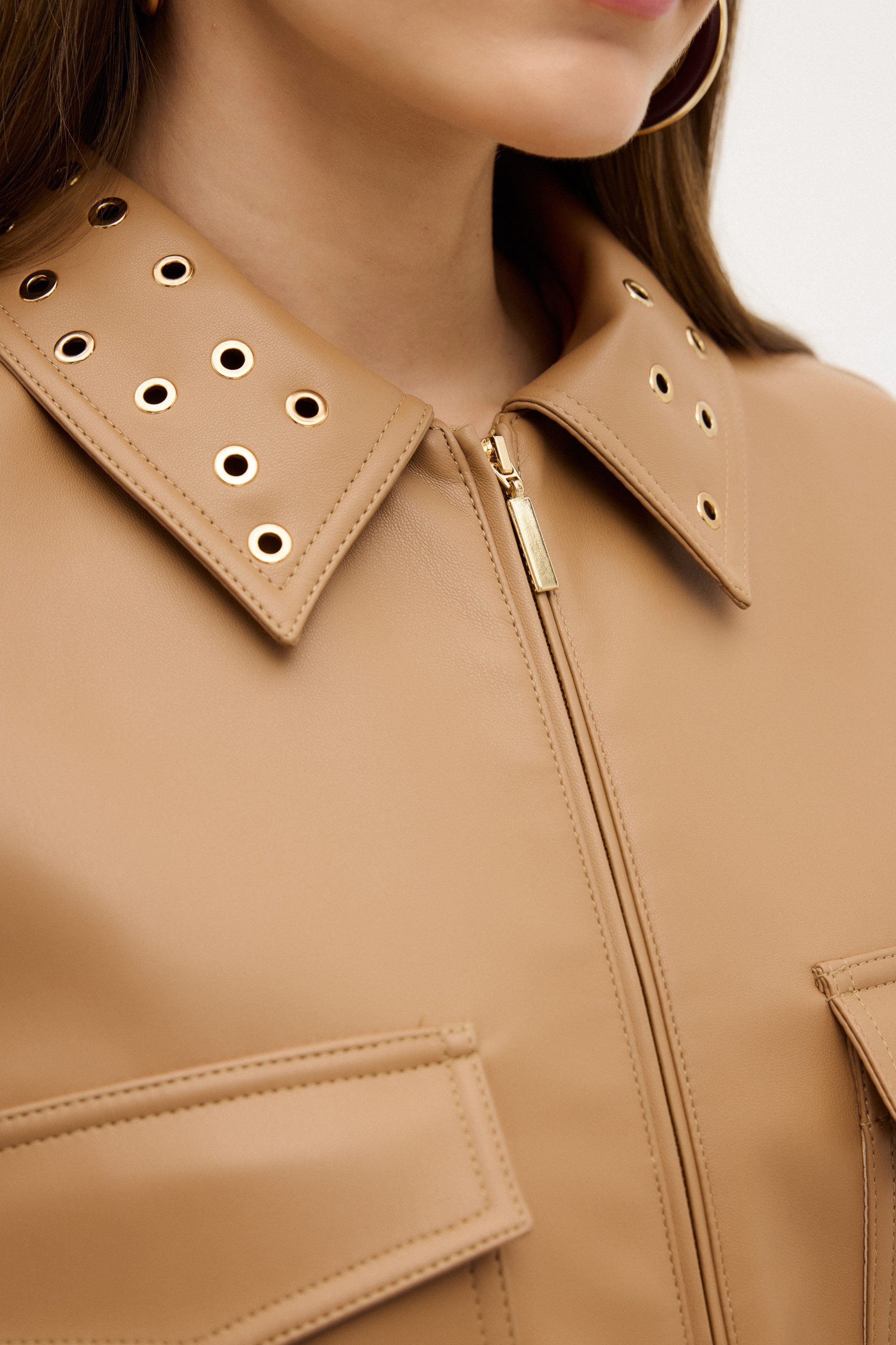 adL Blouson Lederoptikjack