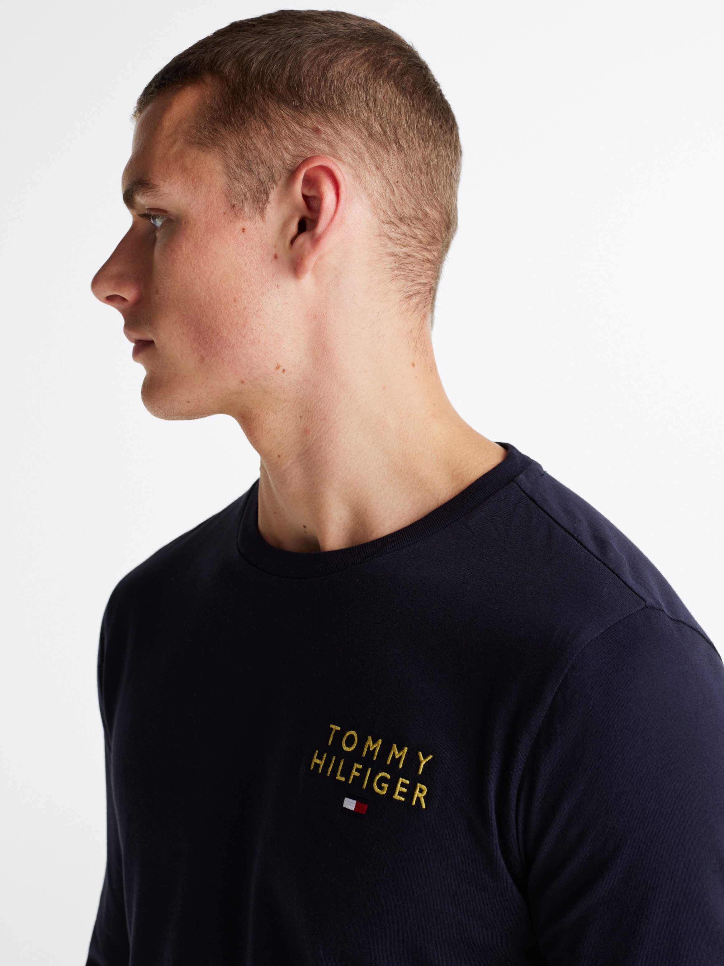 Tommy Hilfiger Underwear Langarmshirt LS TEE LOGO GOLD günstig online kaufen