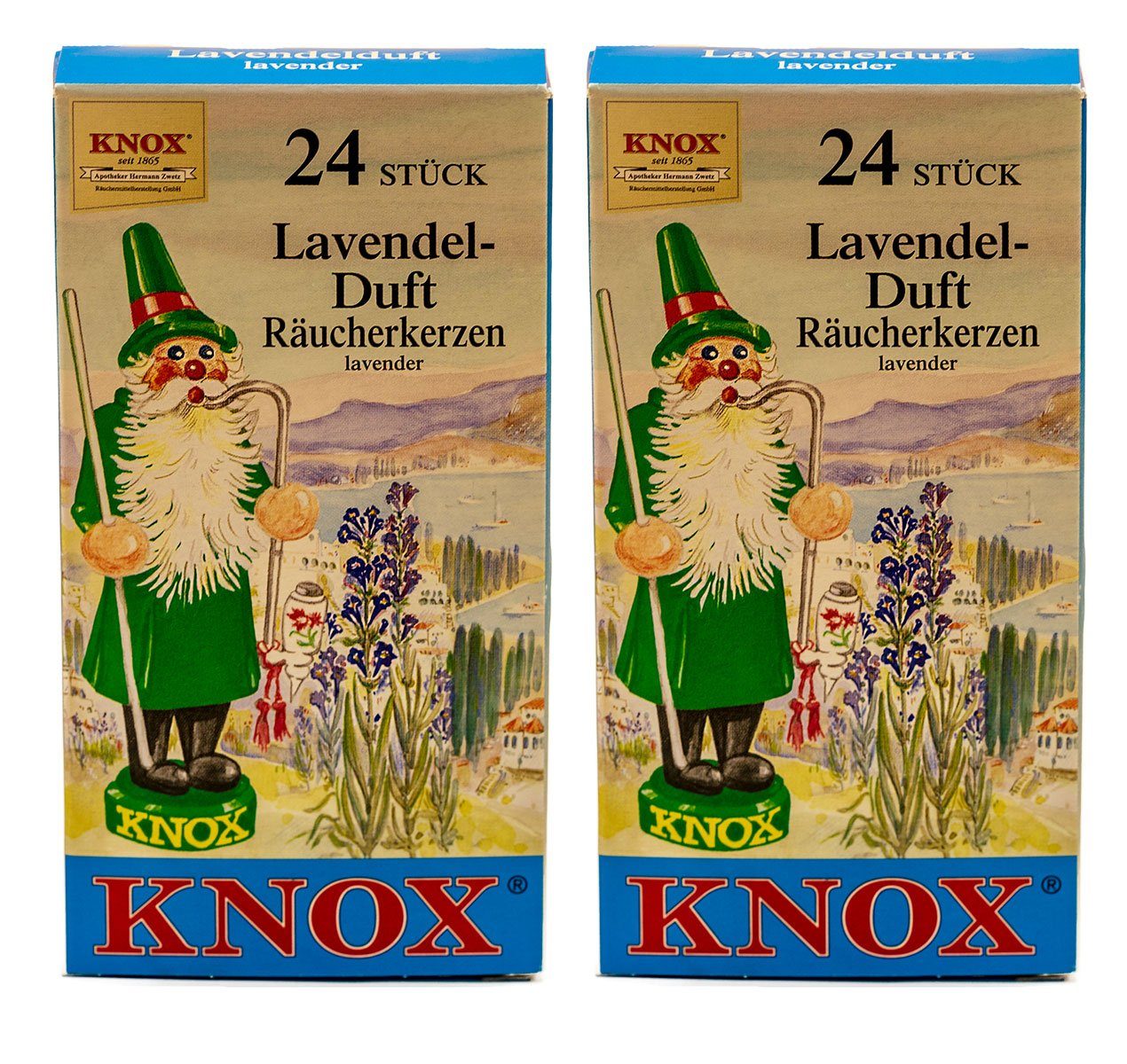 Duftkerze 2er Set: Lavendel