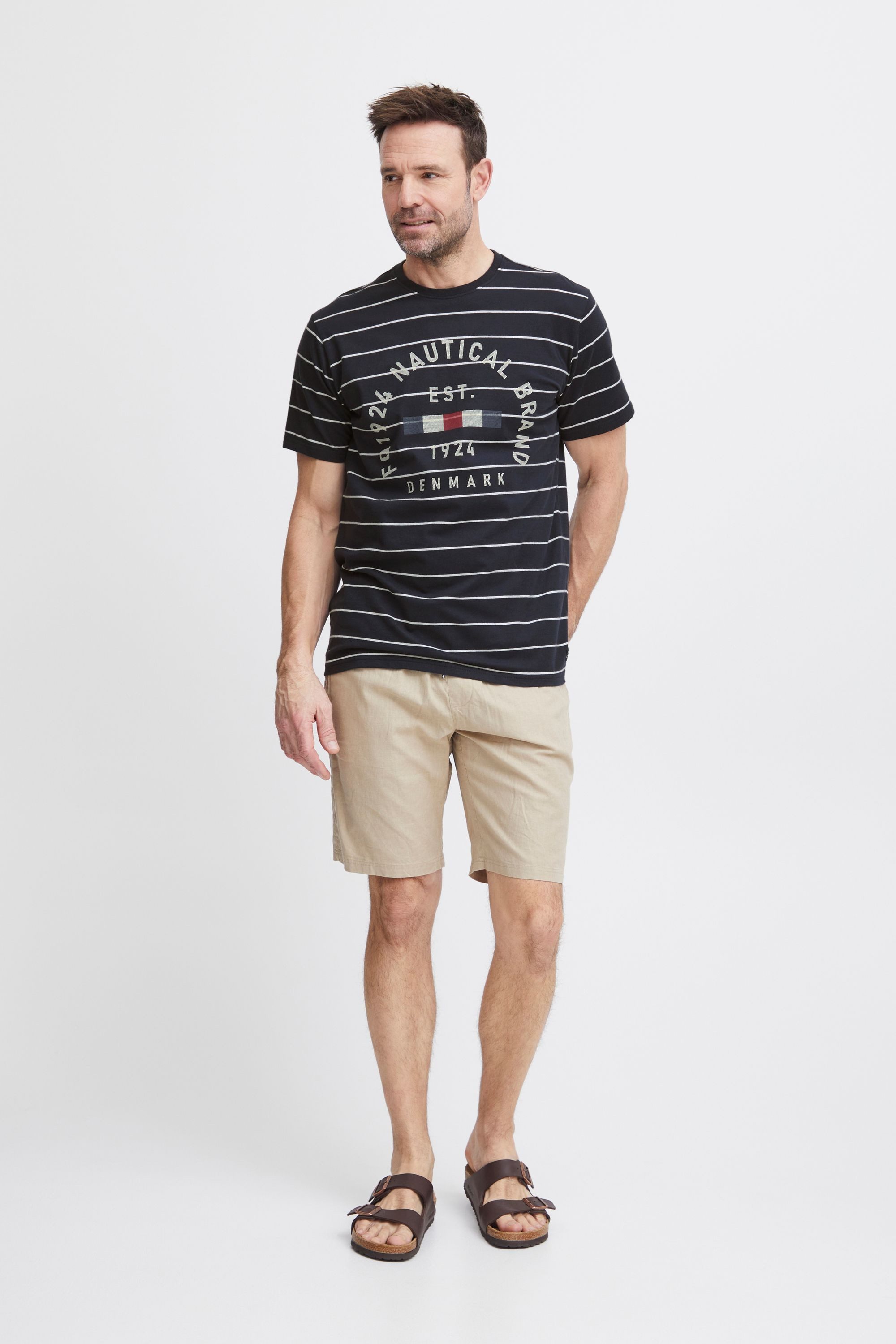 FQ1924 T-Shirt FQTom Modernes T-Shirt mit Print günstig online kaufen