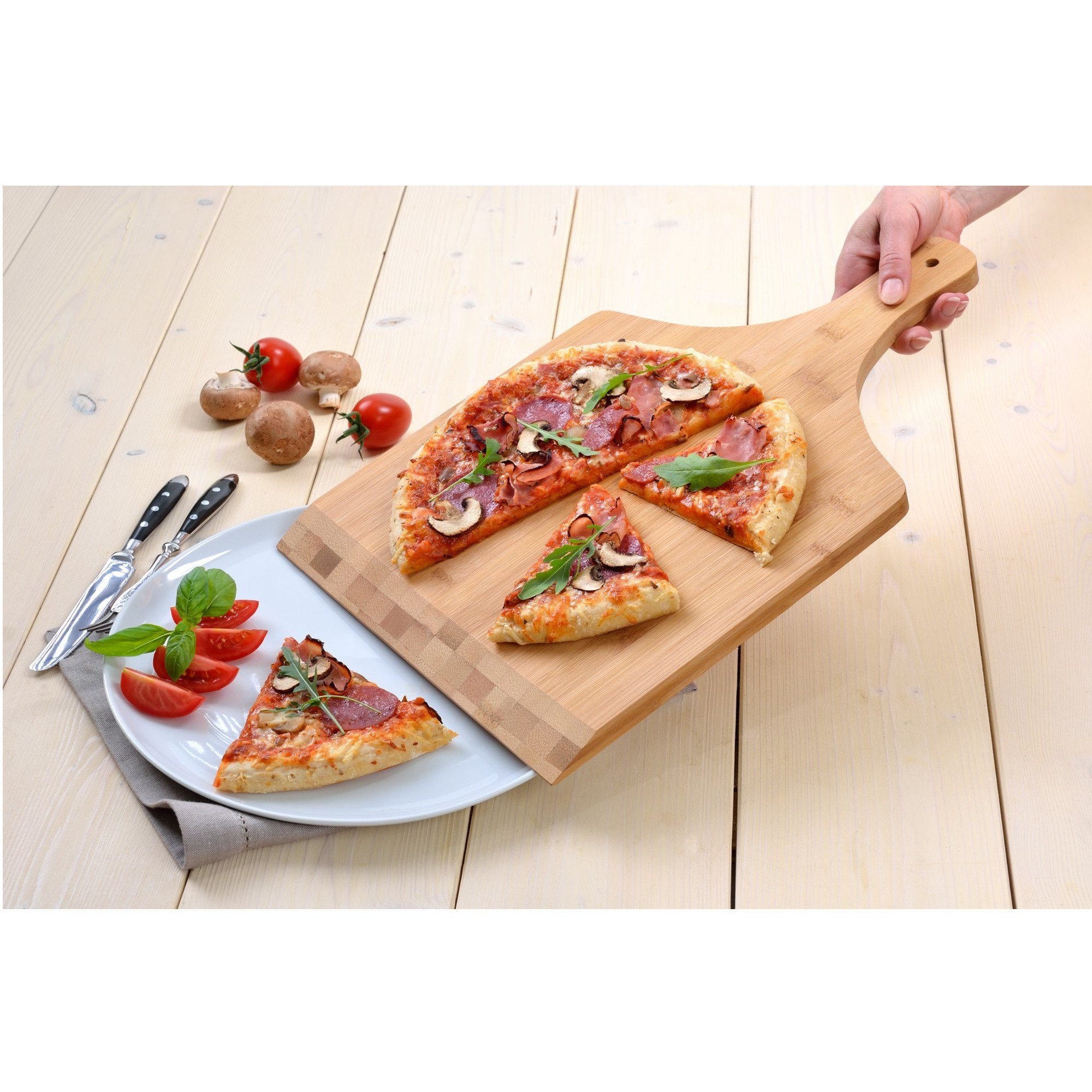 GRÄWE Pizzaschieber GRÄWE Pizzaheber / Bambus Pizzaschaufel aus