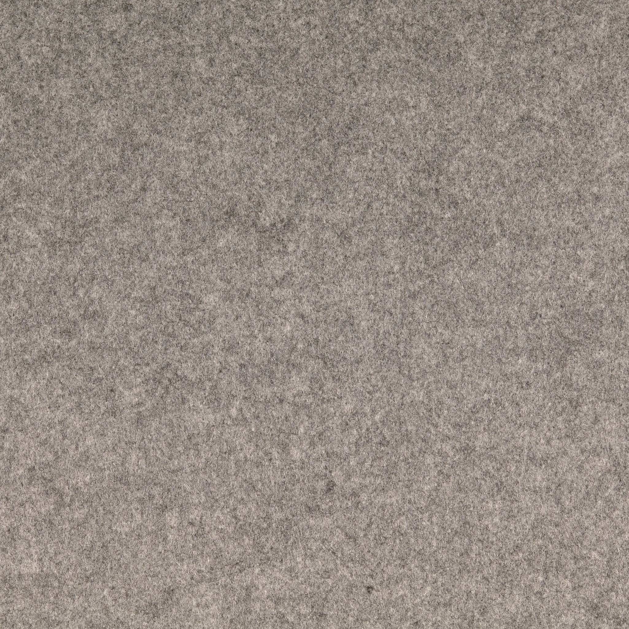 maDDma Stoff Bastelfilz Meterware 4mm Filzstoff 670g/m² 45cm Dekofilz Farbwahl, grau meliert