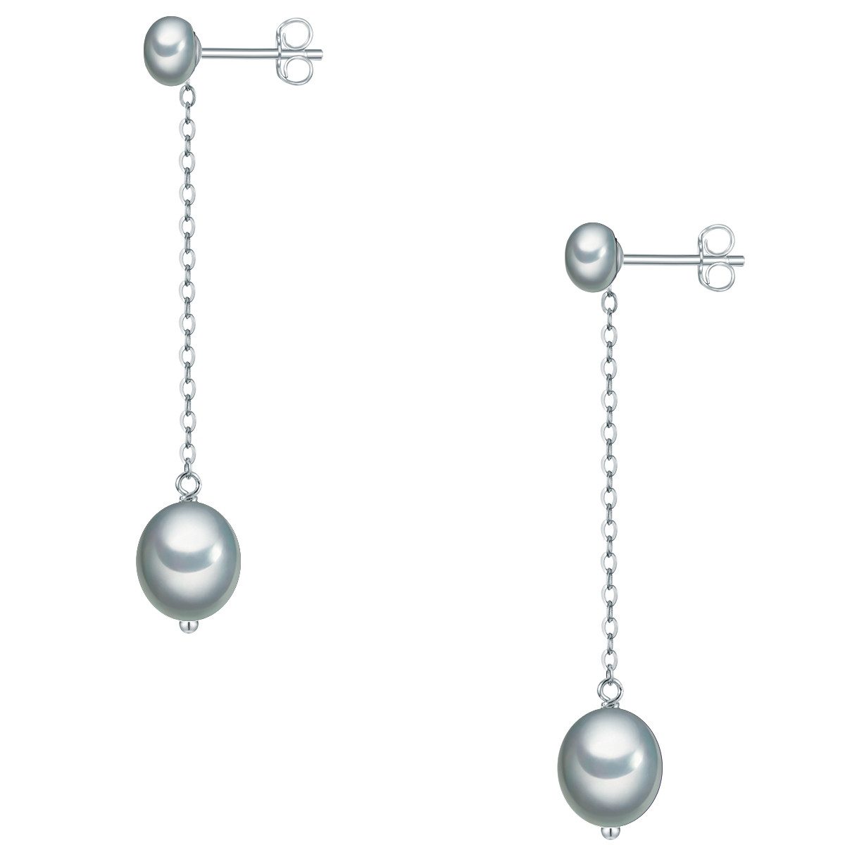 Valero Pearls Paar Ohrhänger Set: VP866 (2-tlg), aus Sterling Silber