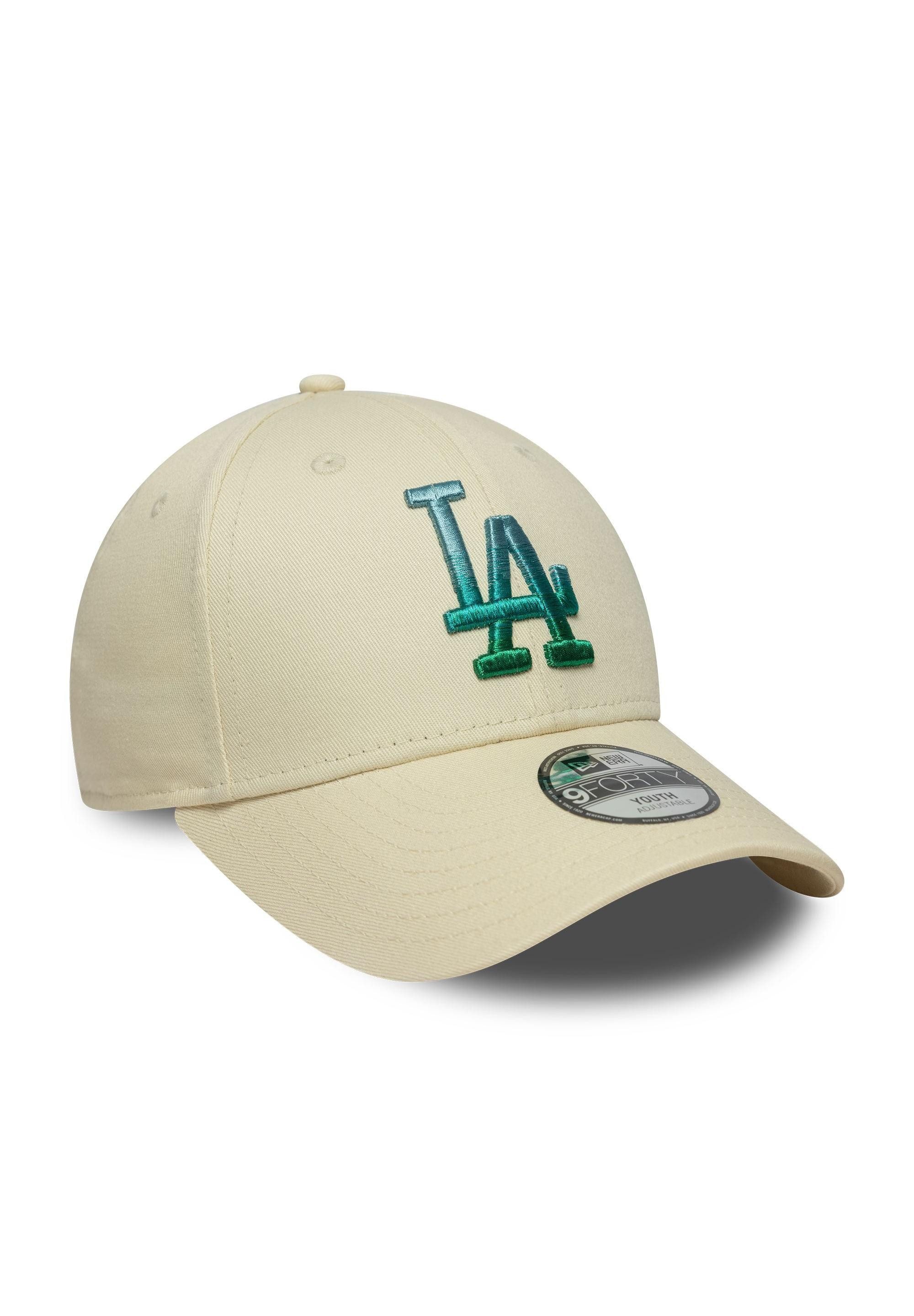 New Era Baseball Cap Los Angeles Dodgers Metallic 9Forty Kids Strapback Cap New Era Beige (1-St)