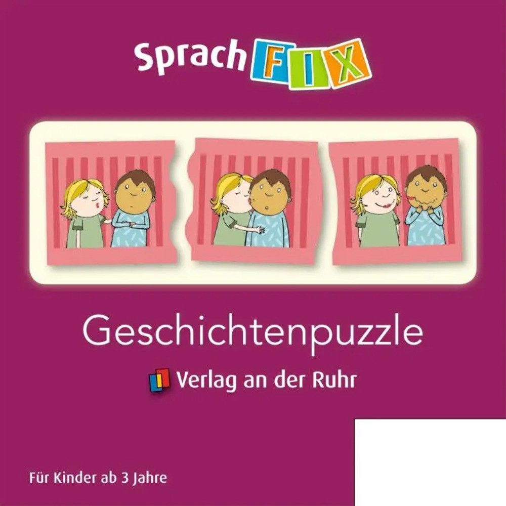 Verlag an der Ruhr Spiel Sprachfix Geschichtenpuzzle - Set 1