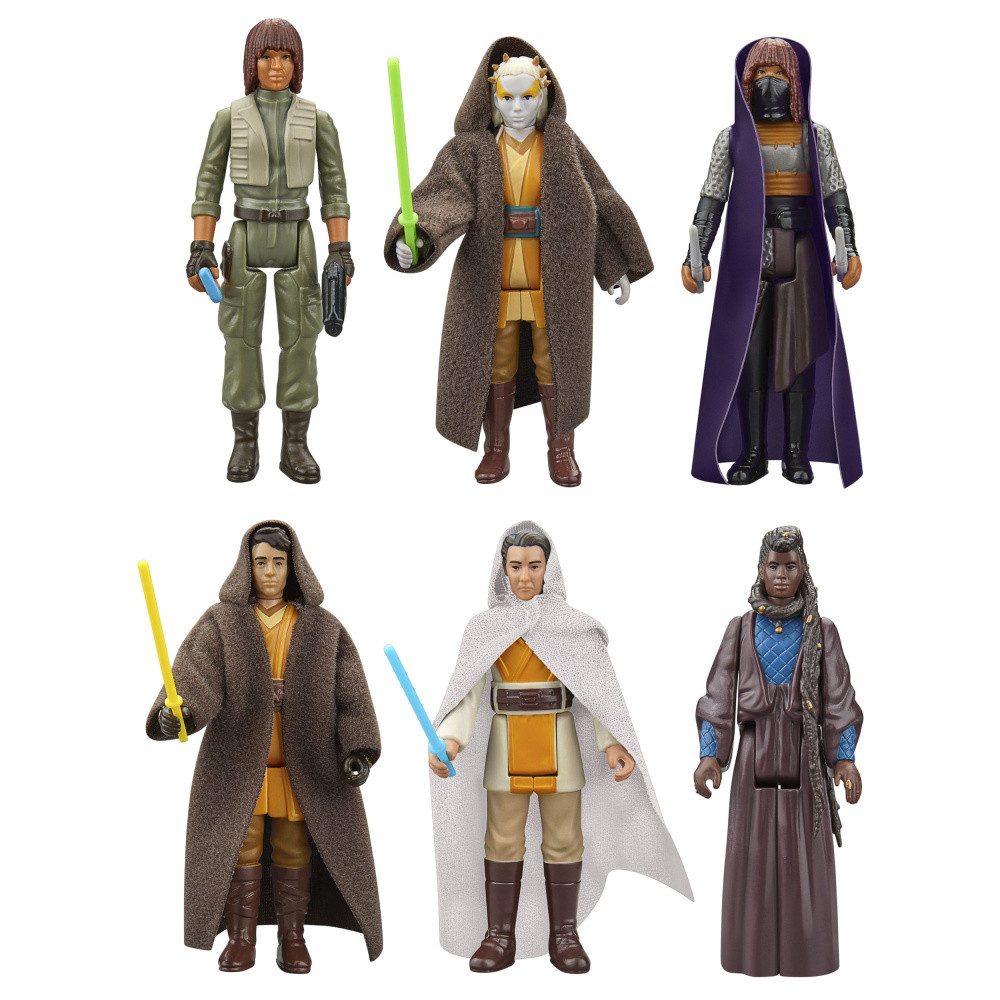 Hasbro Actionfigur Star Wars: Acolyte Retro Collection Actionfiguren 6er-Pack 10 cm