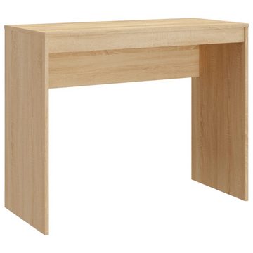 furnicato Schreibtisch Sonoma-Eiche 90x40x72 cm Holzwerkstoff