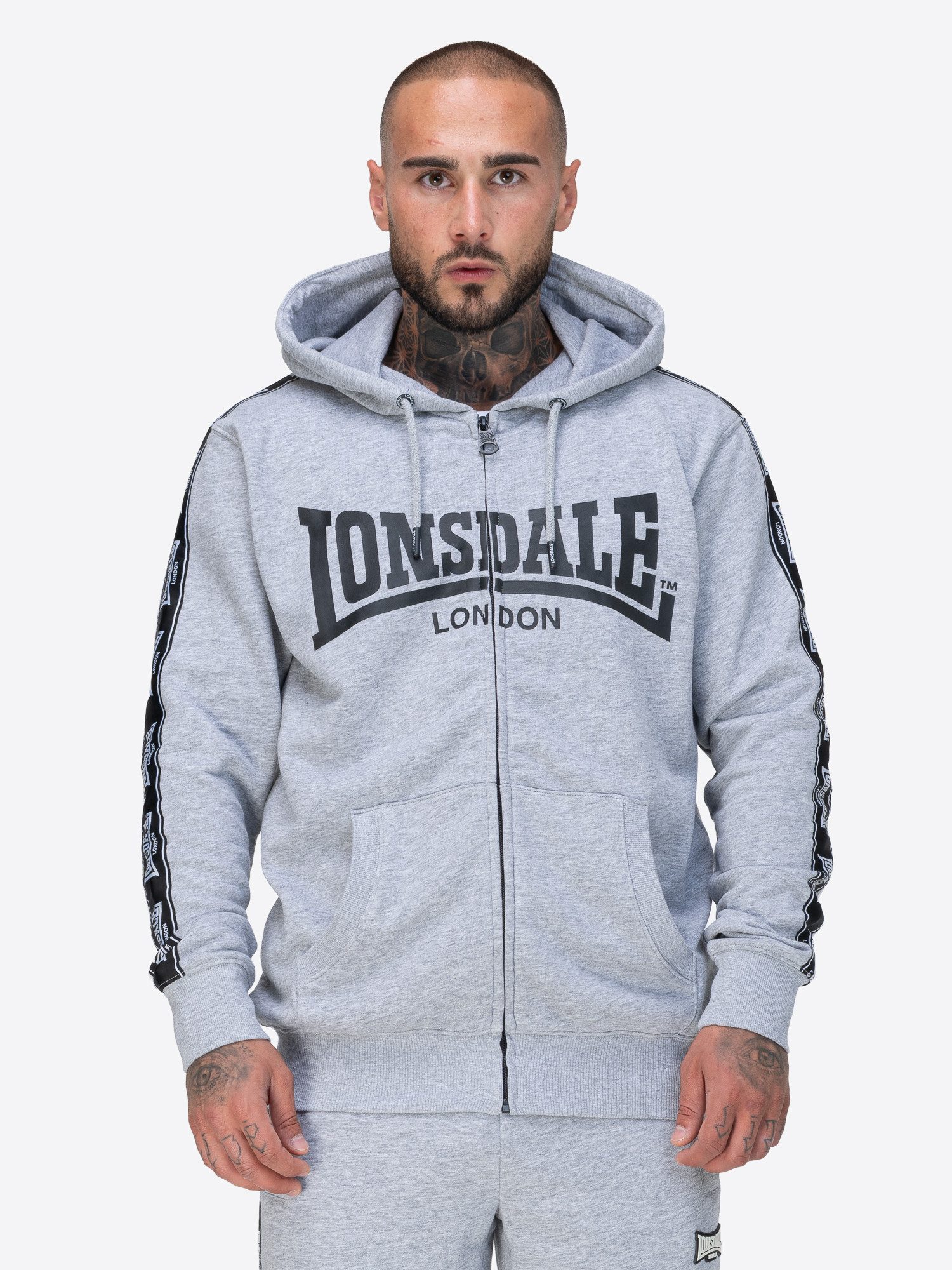 Lonsdale Kapuzensweatjacke BIGTON (1-tlg) günstig online kaufen