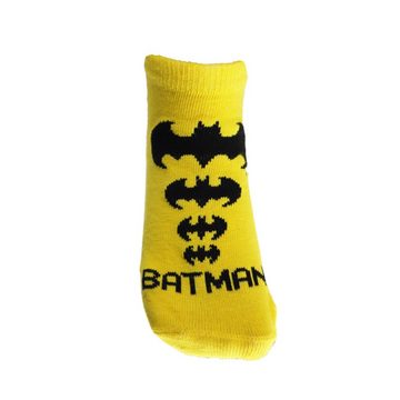 DC Comics Kurzsocken Batman Jungen Kinder Socken 2-er Pack Gr. 23 bis 34