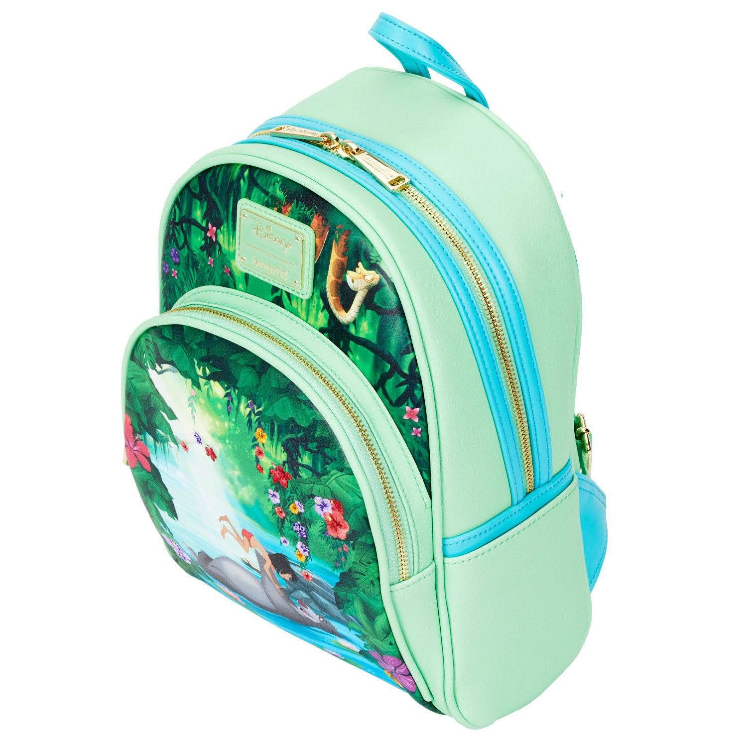 Loungefly Minirucksack Disney by Loungefly Rucksack Jungle Book Bare Necessities (1-tlg), hochwertig und detailliert