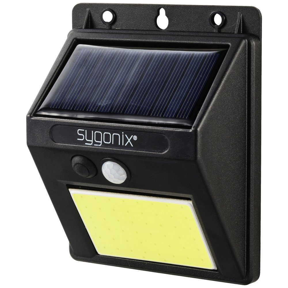 Sygonix Außen-Wandleuchte Sygonix SY-5626572 Solar-Wandstrahler mit Bewegungsmelder LED LED fe