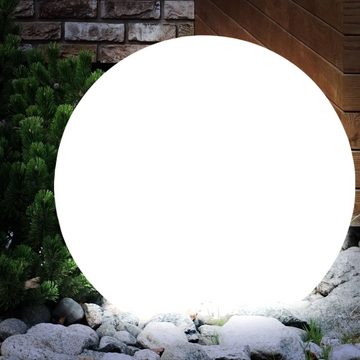 etc-shop LED Gartenleuchte, LED-Leuchtmittel fest verbaut, 8x LED Solar Kugel Außen Bereich Steck Leuchten Terrassen Garten