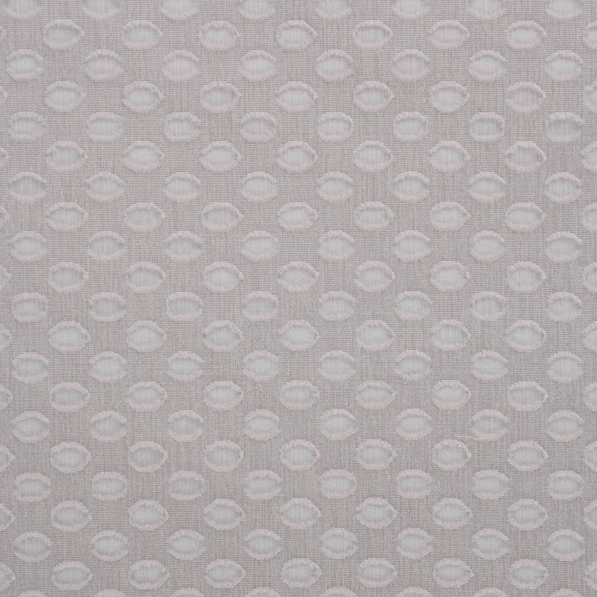 Meterware Rasch Textil Stores Punti Scherli Punkte hellgrau 300cm, stark perforiert, Kunstfaser, überbreit