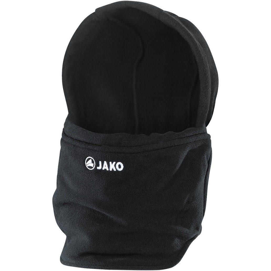 Jako Halstuch mit Mütze (Neckwarmer, 100% Polyester) schwarz - 1 Stück günstig online kaufen