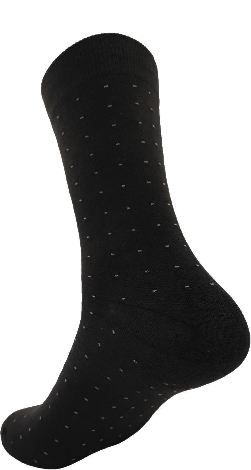 Muster (12-Paar) Basicsocken 12 Mix2 klassischer Freizeit Sport EloModa Herren Socken Paar Form