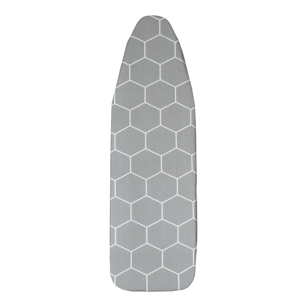 WENKO Bügelbrettbezug Bügelbrettbezug Alu-Comfort L/XL für Bügelbretter 140x50 cm, Zubehör für Bügelbretter bis 140 x 50 cm, Aluminiumbedampfung mit Gegenbügeleffekt