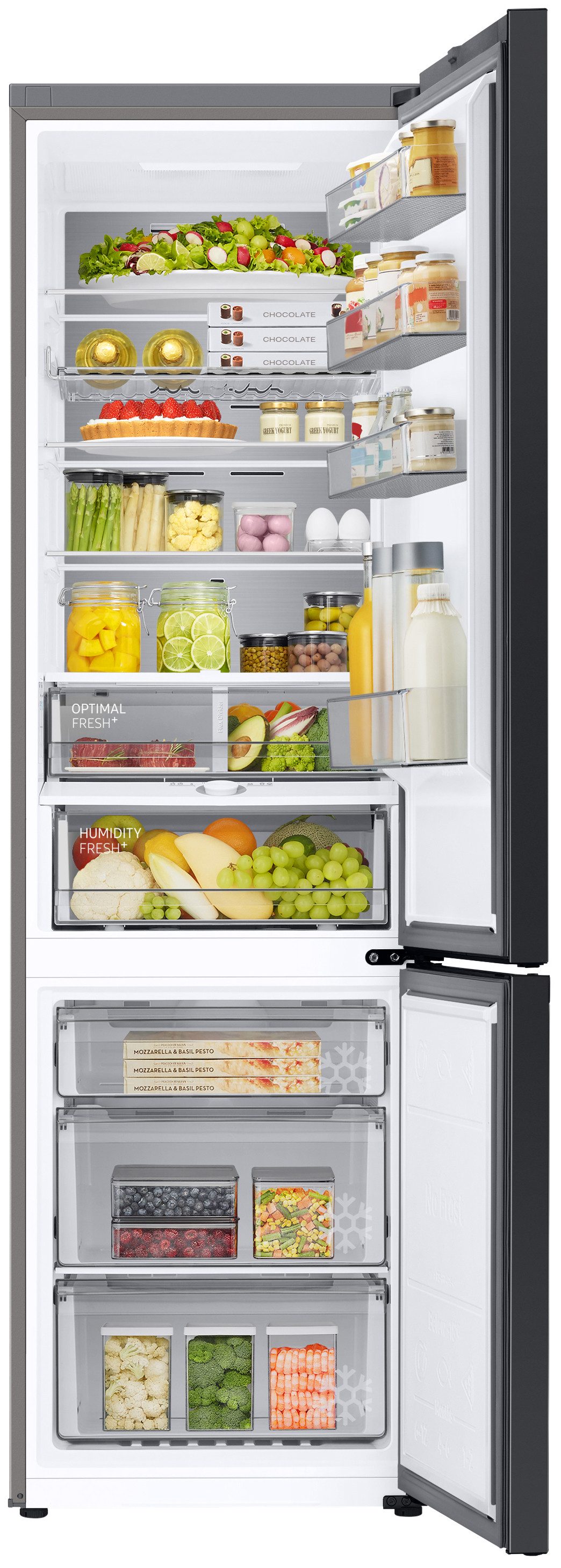 Samsung Kühl-/Gefrierkombination 8000 Serie RB38C7B5AB1, 203 cm hoch, 59,5 cm breit