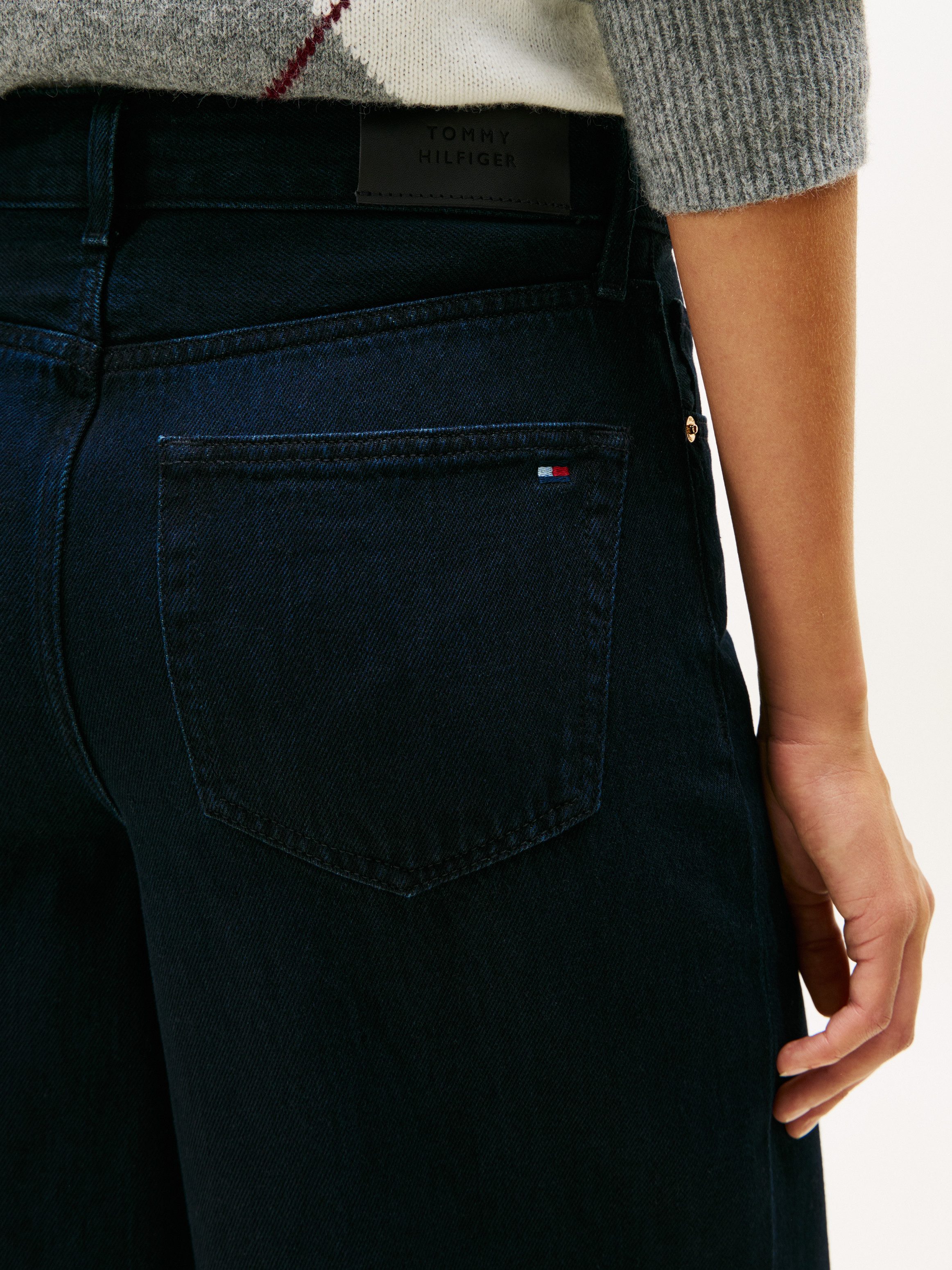 Tommy Hilfiger High-waist-Jeans DNM 70's WIDE LEG HW